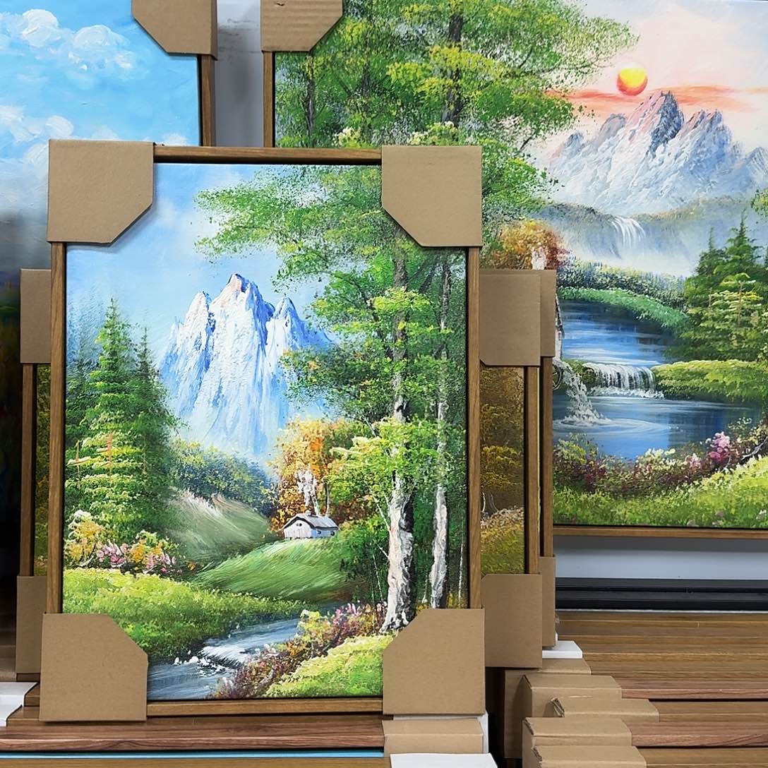 油画3040油画作品入选全国美展