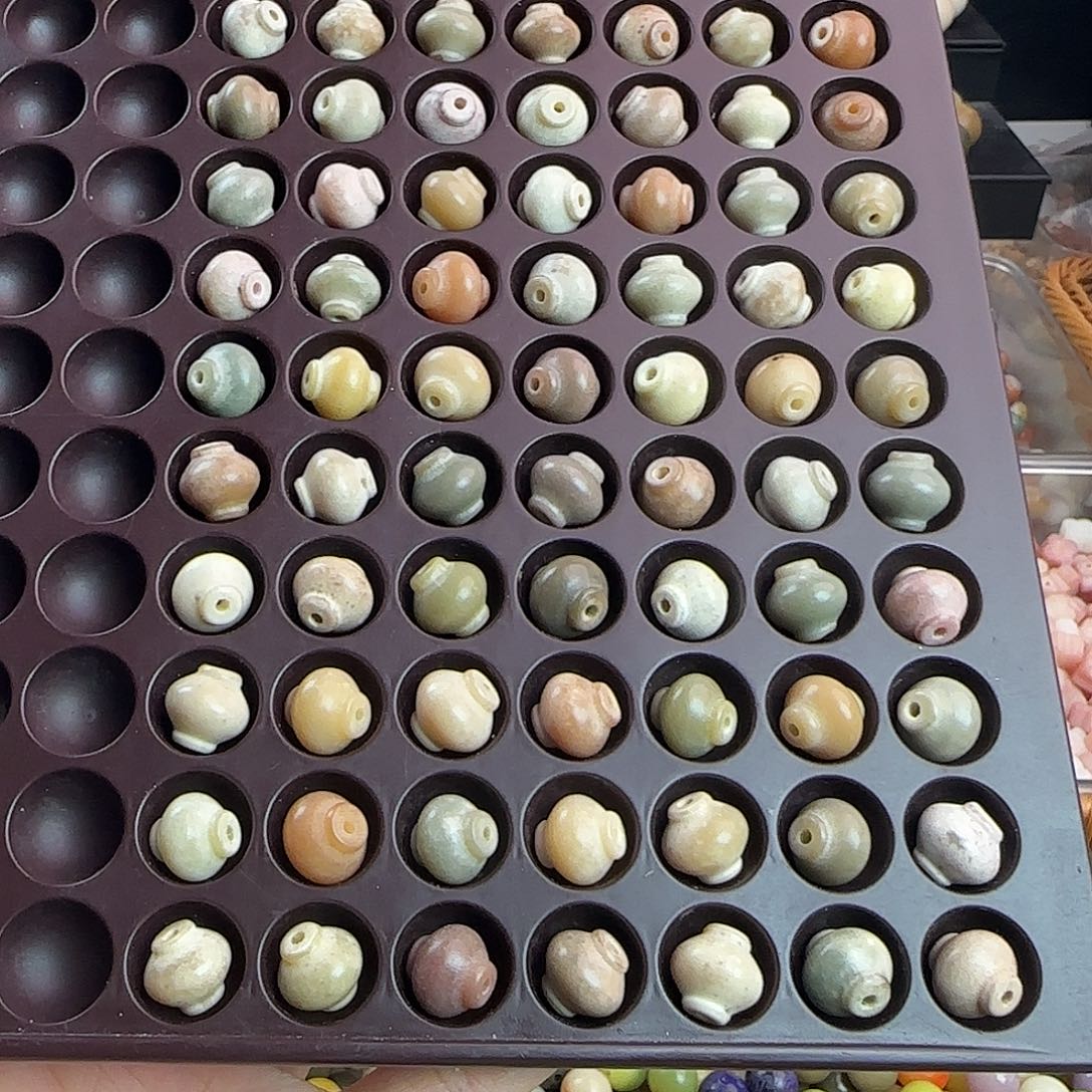 手串菩提根/象牙果瑕疵卡12雪花灯笼70颗