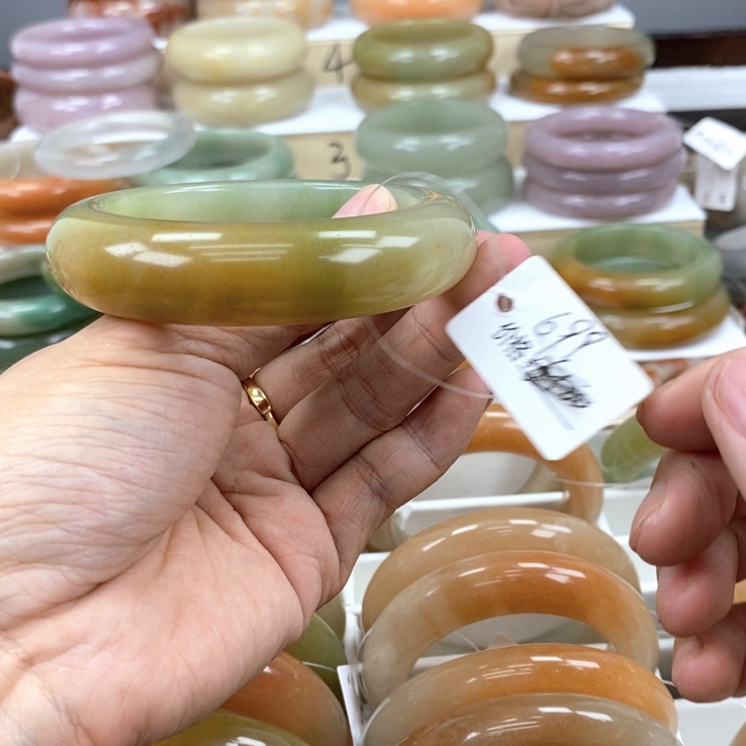 石英质玉手镯合金小*