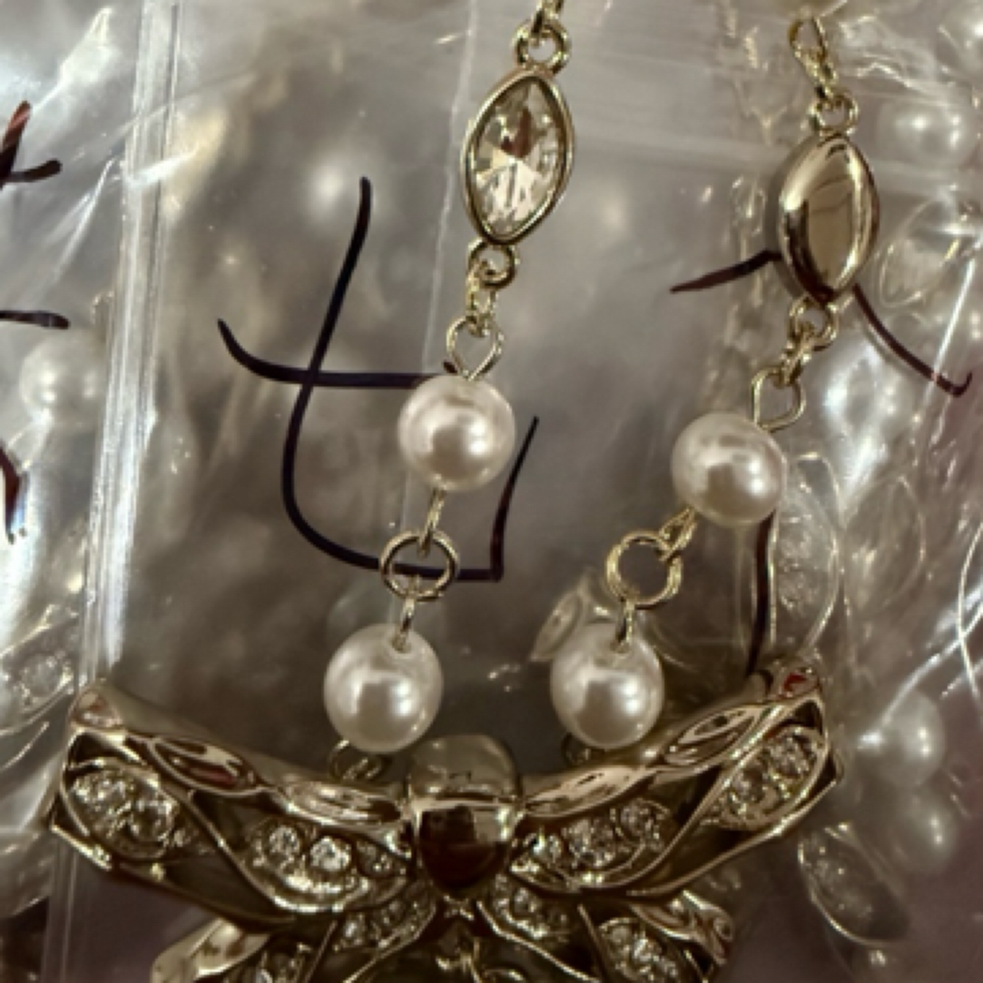 铜合金项链 奈奈9号蝴蝶结项链