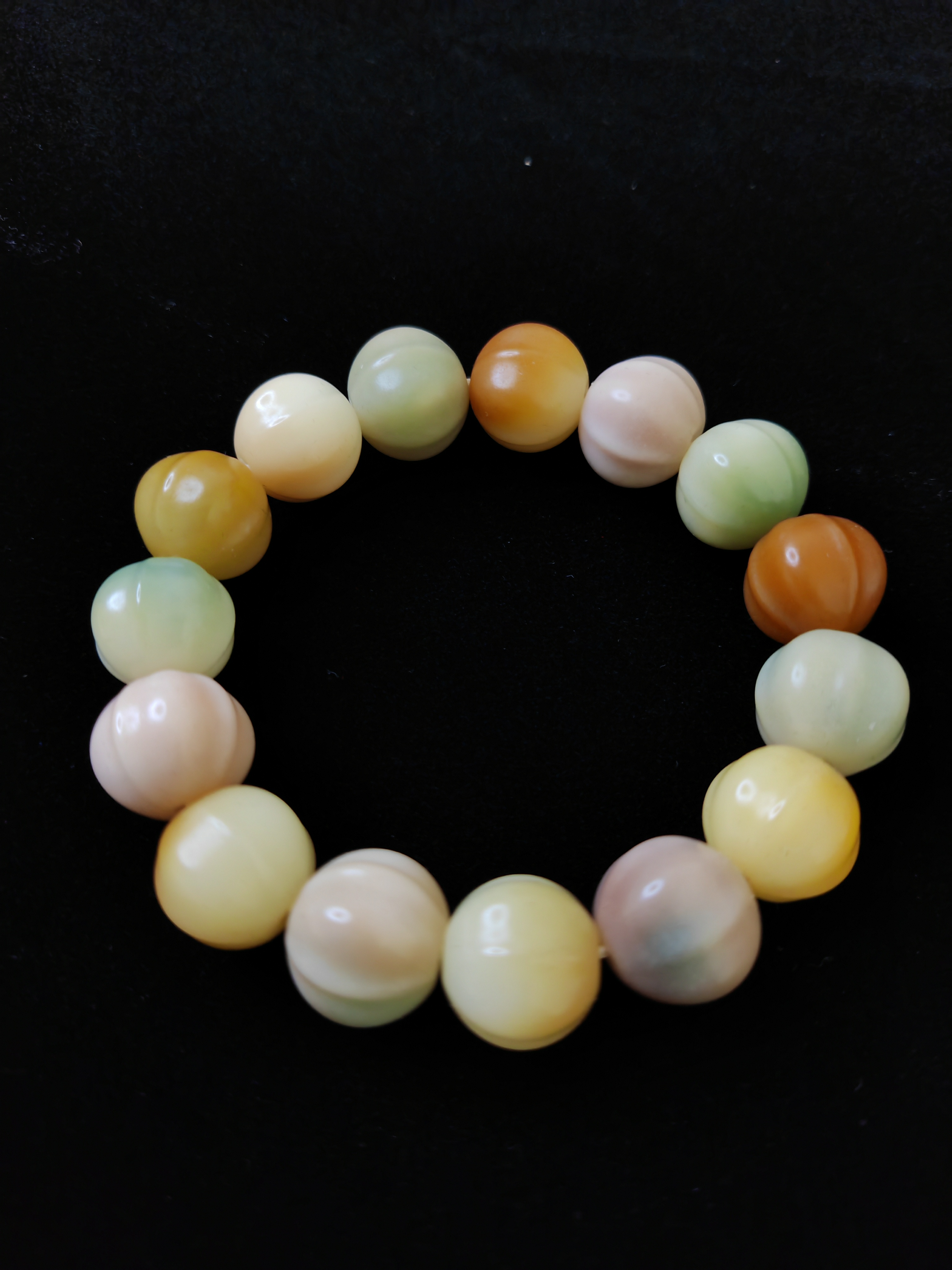 非金属木质手链 菩提绝美鲨鱼背手串卡13