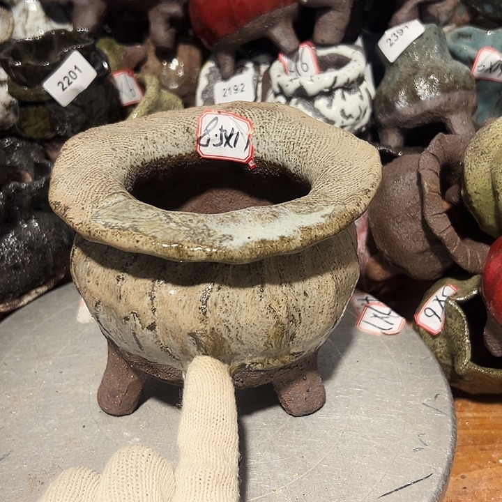 粗陶花盆制作就这样了