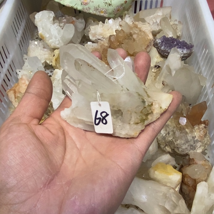 水晶水晶原石摆件未镶嵌
