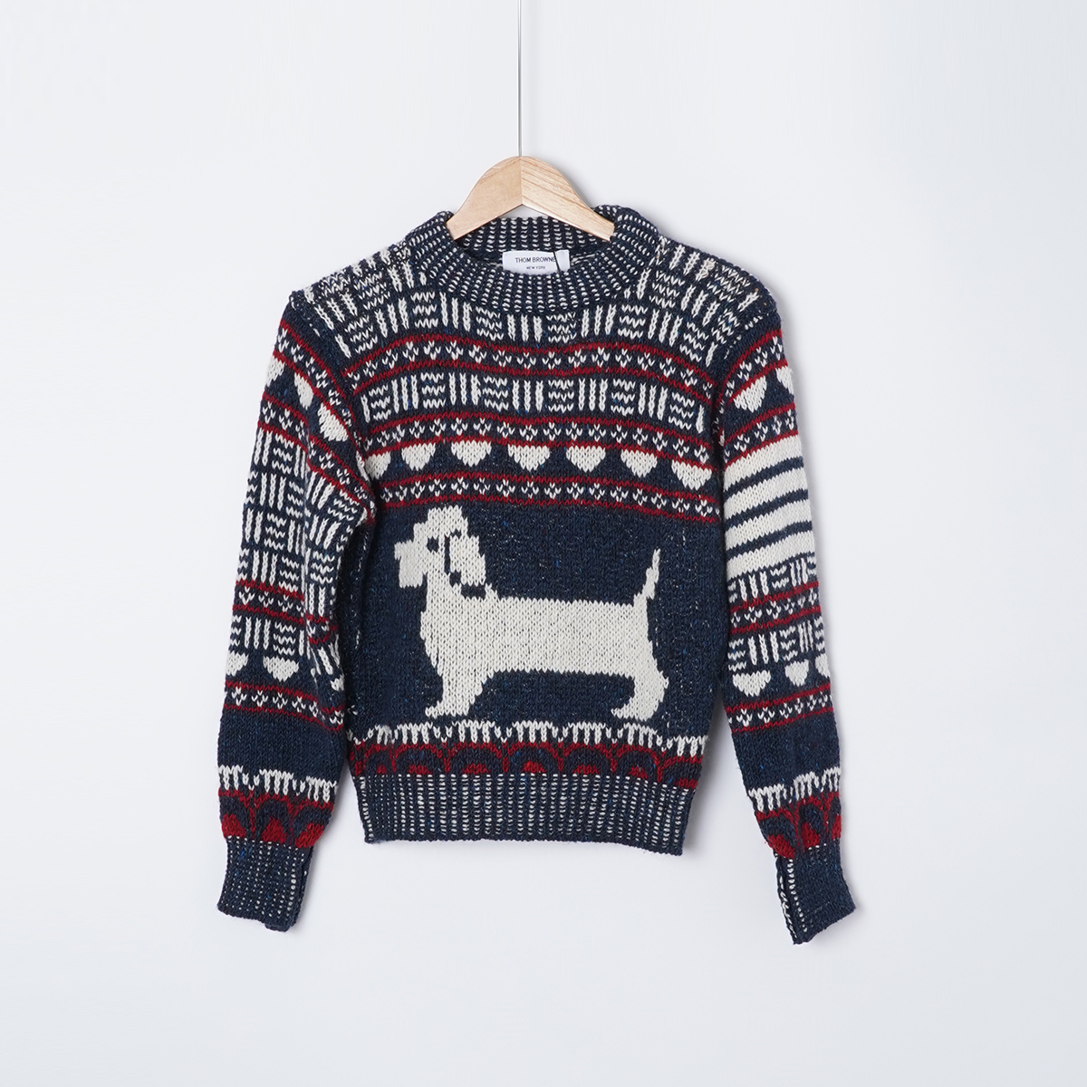 99新 THOMBROWNE 羊毛/SC1843/上衣/0码秋冬高领时尚羊绒加厚毛衣