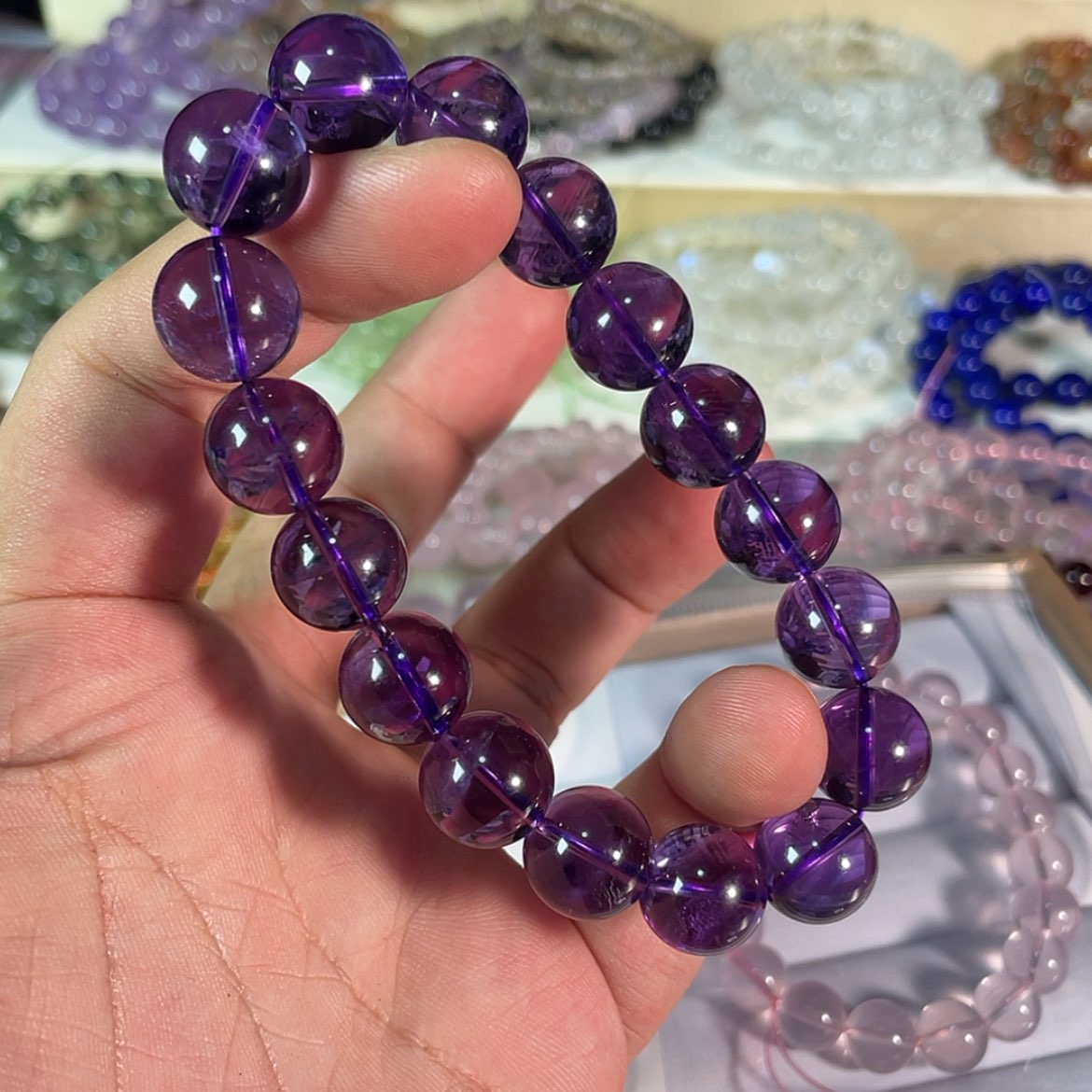 【闪购商品】烟晶手链未镶嵌R**o紫水晶