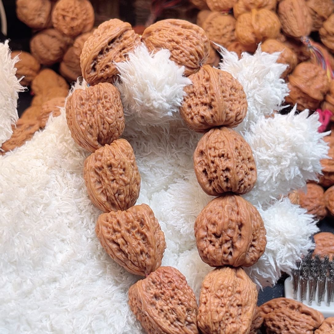 桃核手串杭****店南疆核桃