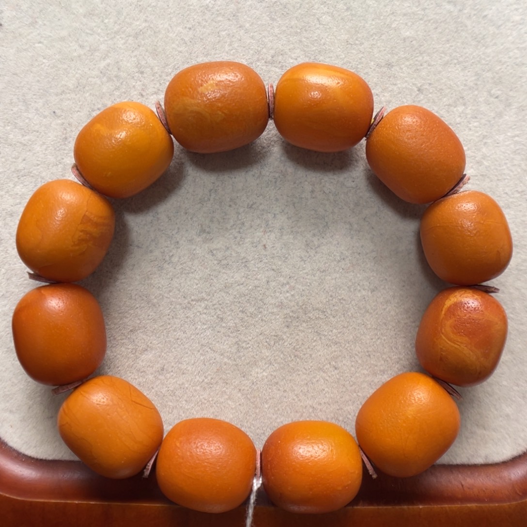 蜜蜡未镶嵌手串蜜蜡