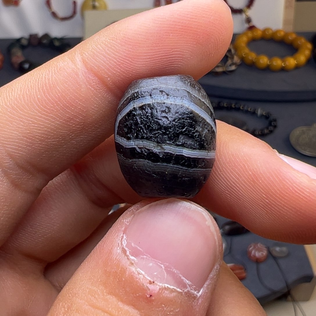 玛瑙/玉髓颈饰合金