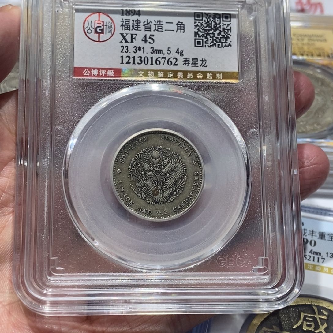 银上****1福建二角寿星龙/国福泉信/16762