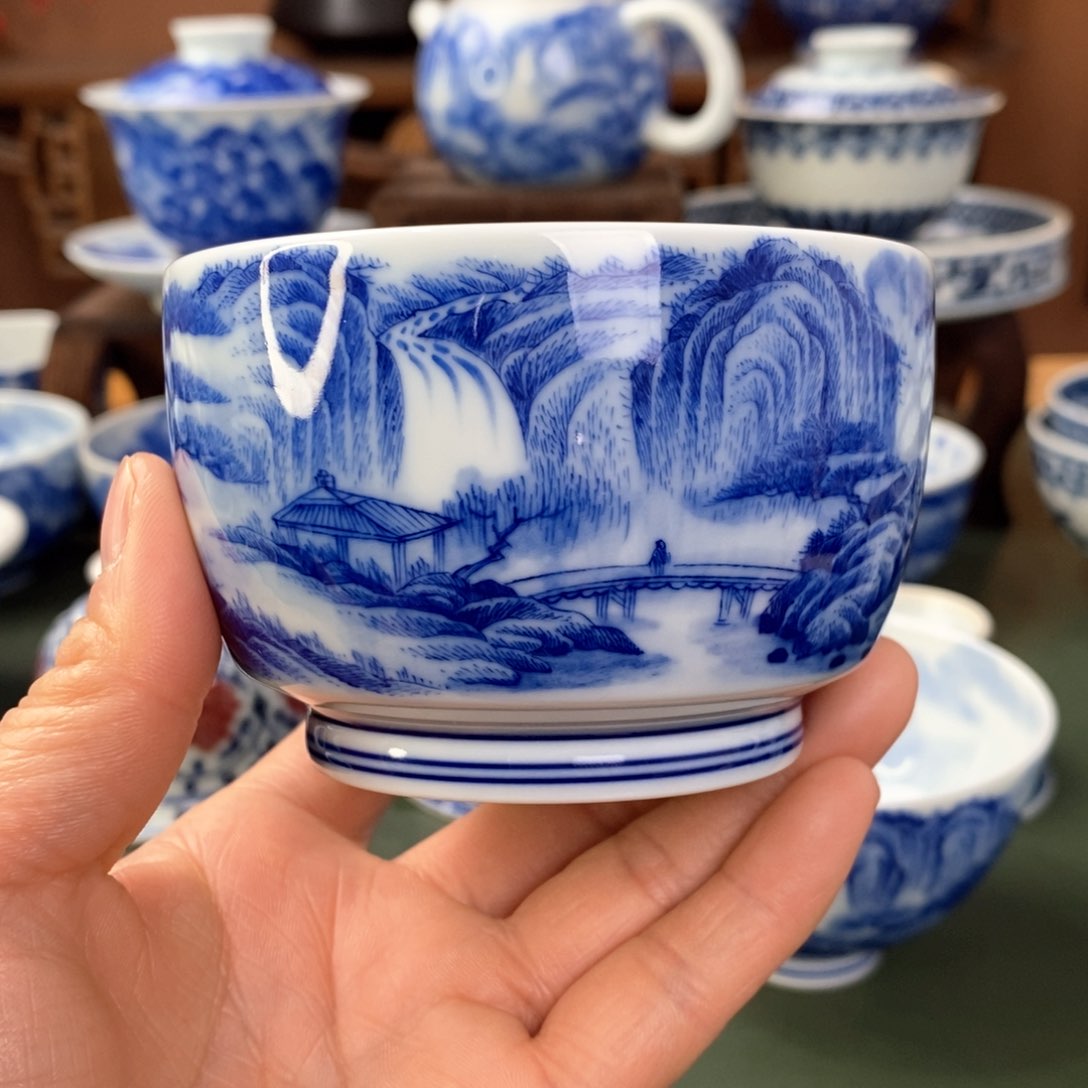 杯景德镇陶瓷手工手绘