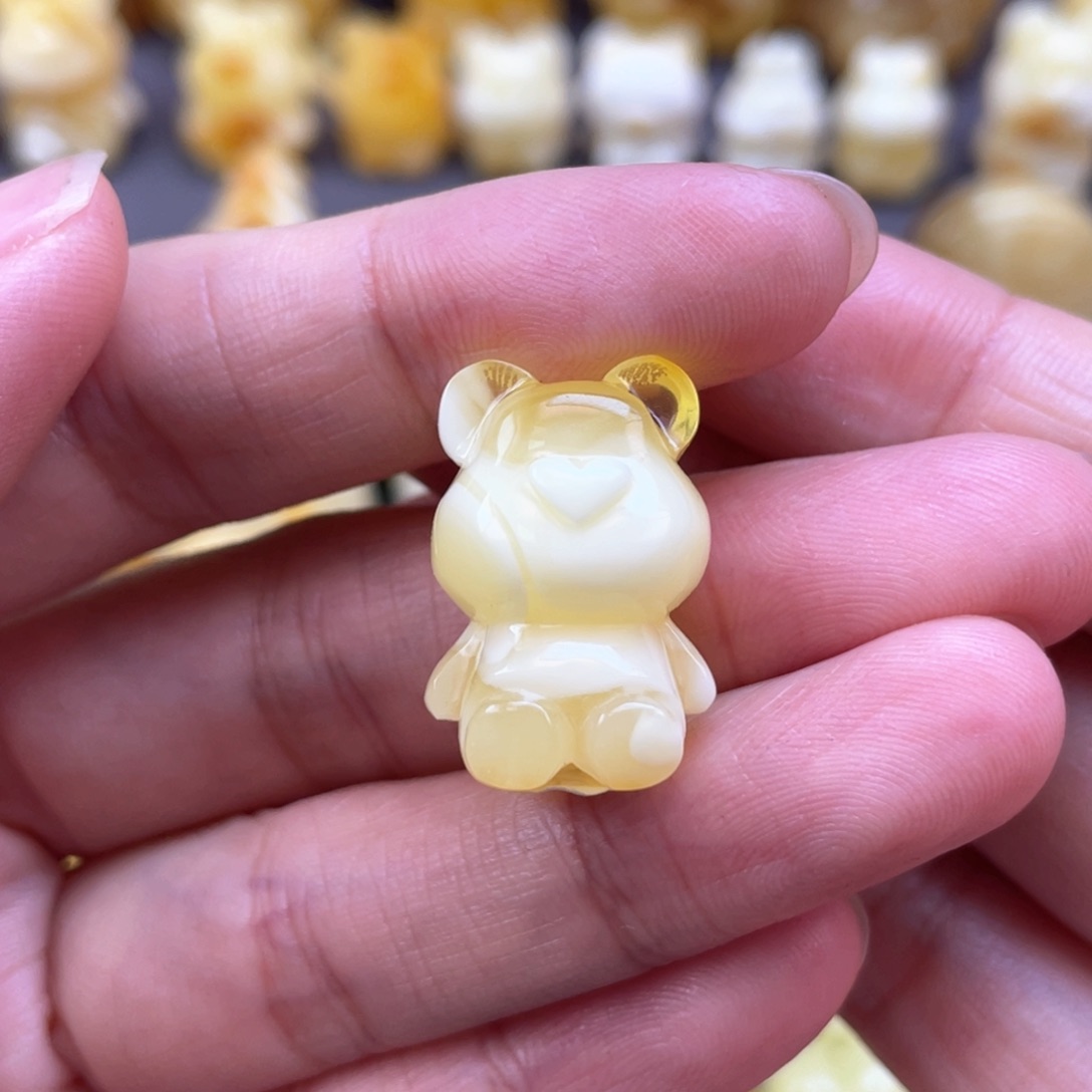 未镶嵌琥珀裸石蜜蜡