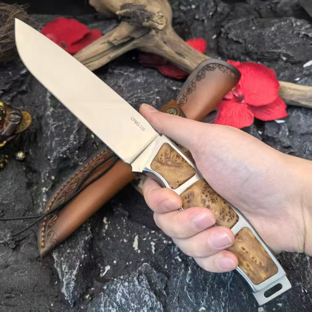 利刀斋-【希腊神 超镜光】收藏户外家用多功能锋利水果刀手工露营