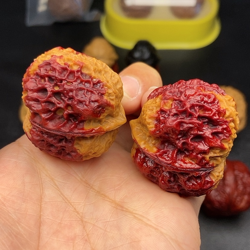 【闪购商品】把件文玩核桃39尺火麒麟金蟾