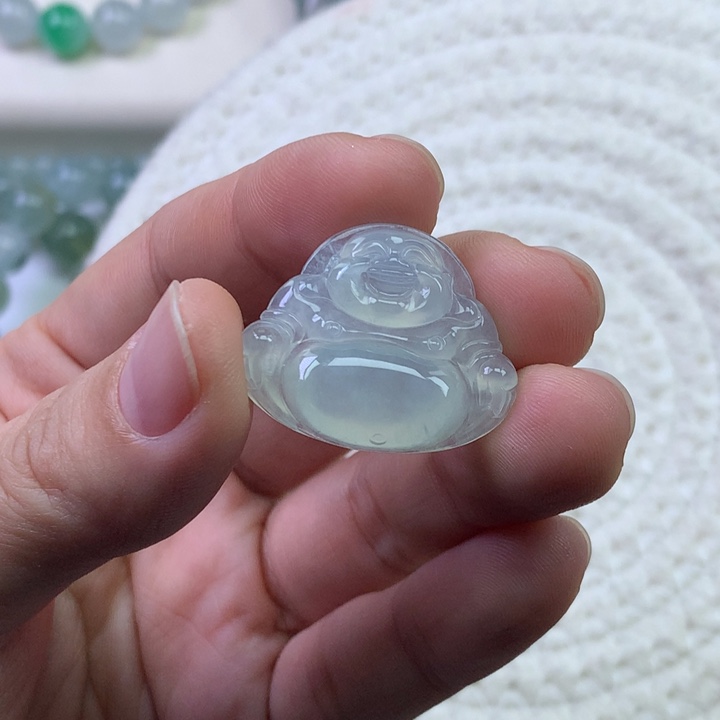 翡翠未镶嵌手串天然翡翠佛公