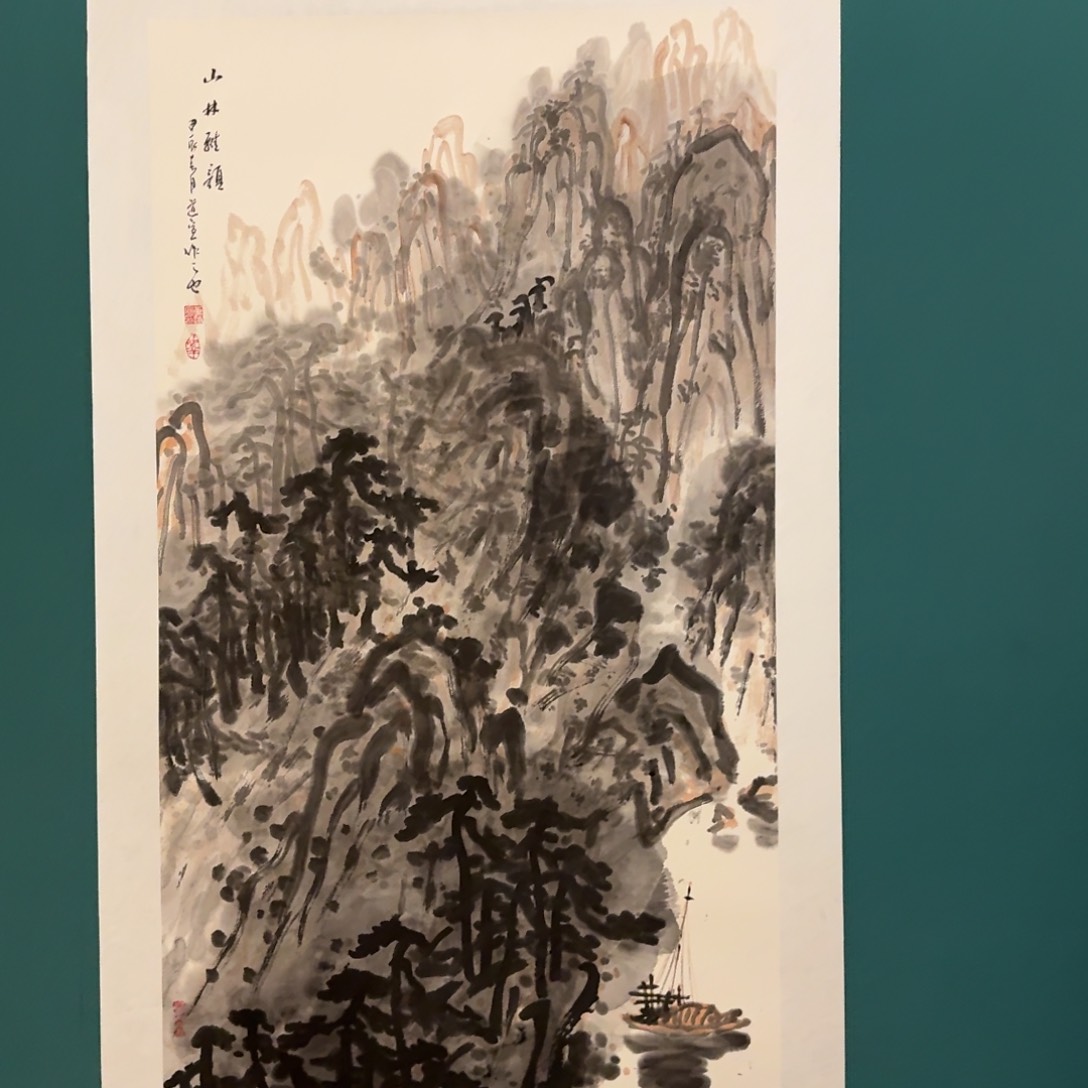 国画董老师作品画作