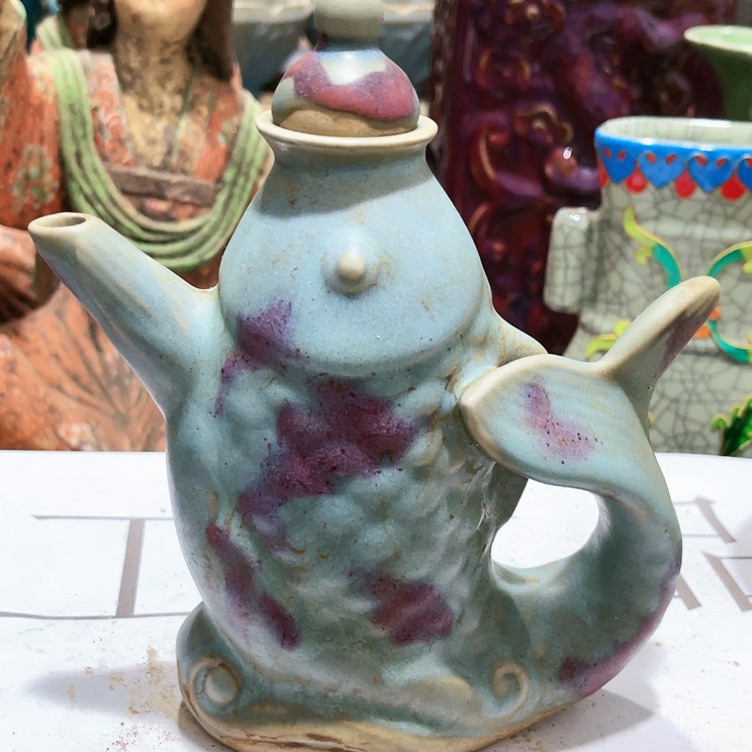 瓦当摆件摆件茶桌茶台陶瓷