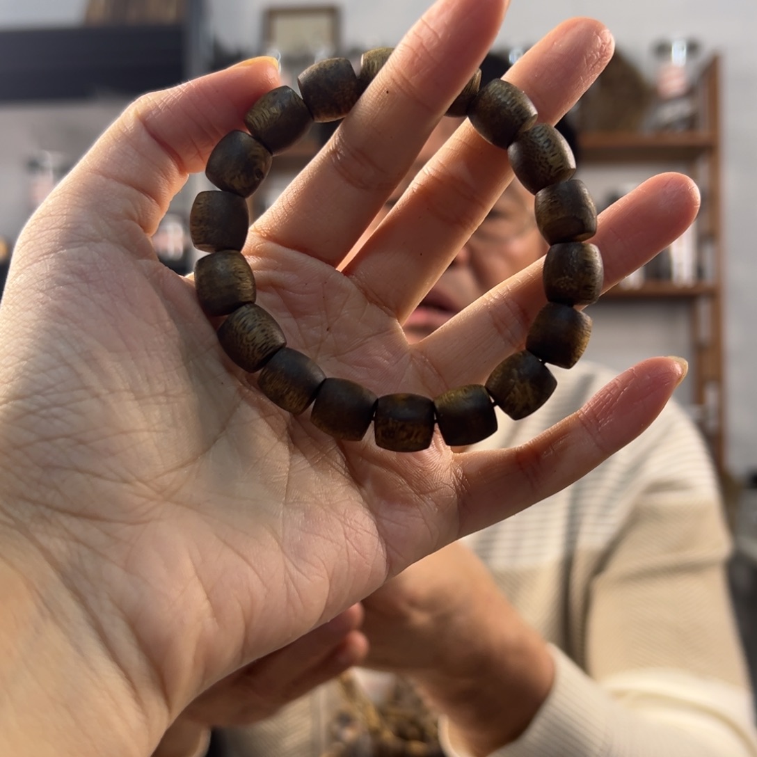 沉香手串奇楠沉香卡1.1鼓单多样性发一