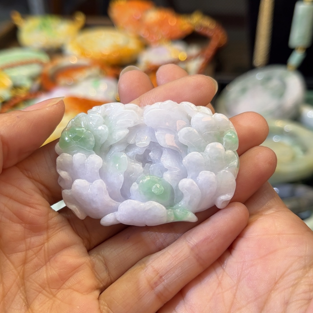 翡翠颈饰未镶嵌待编款