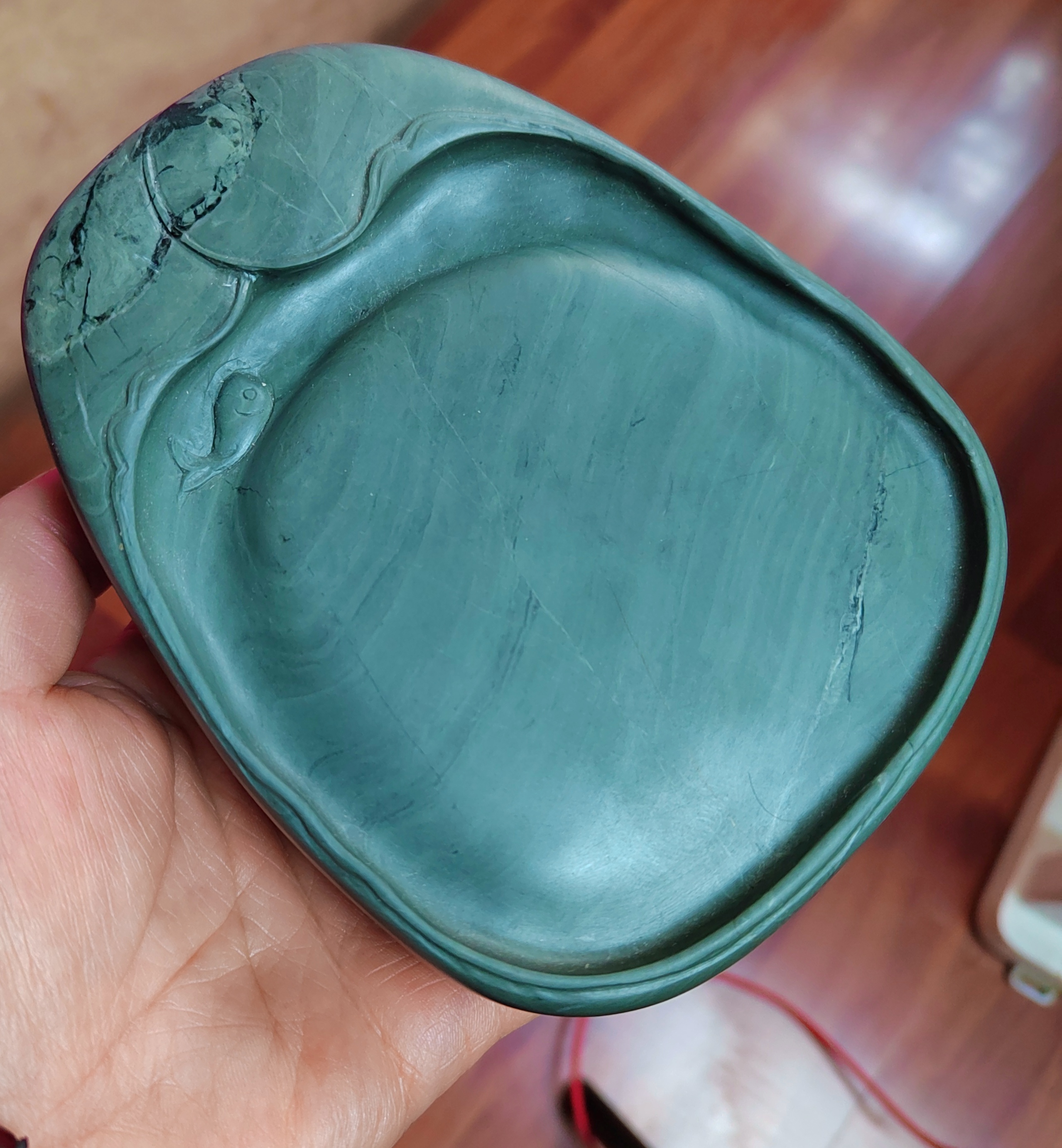 洮砚老坑鸭头，四大名砚无纹，高品质，高颜值，13*10*2.5