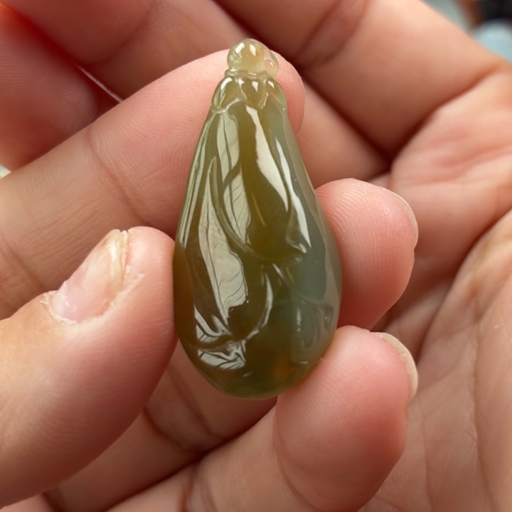 翡翠未镶嵌颈饰天然翡翠a货