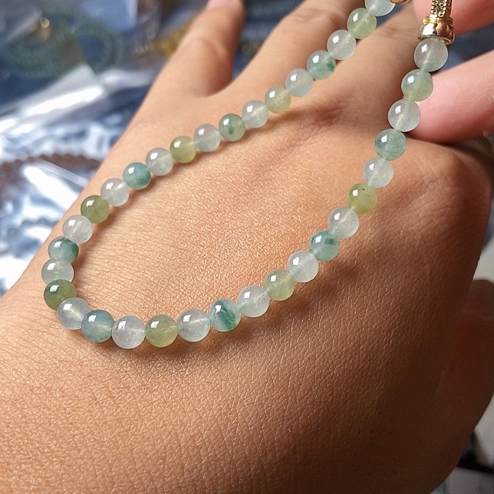 未镶嵌定制翡翠天然缅甸翡翠卡5.3