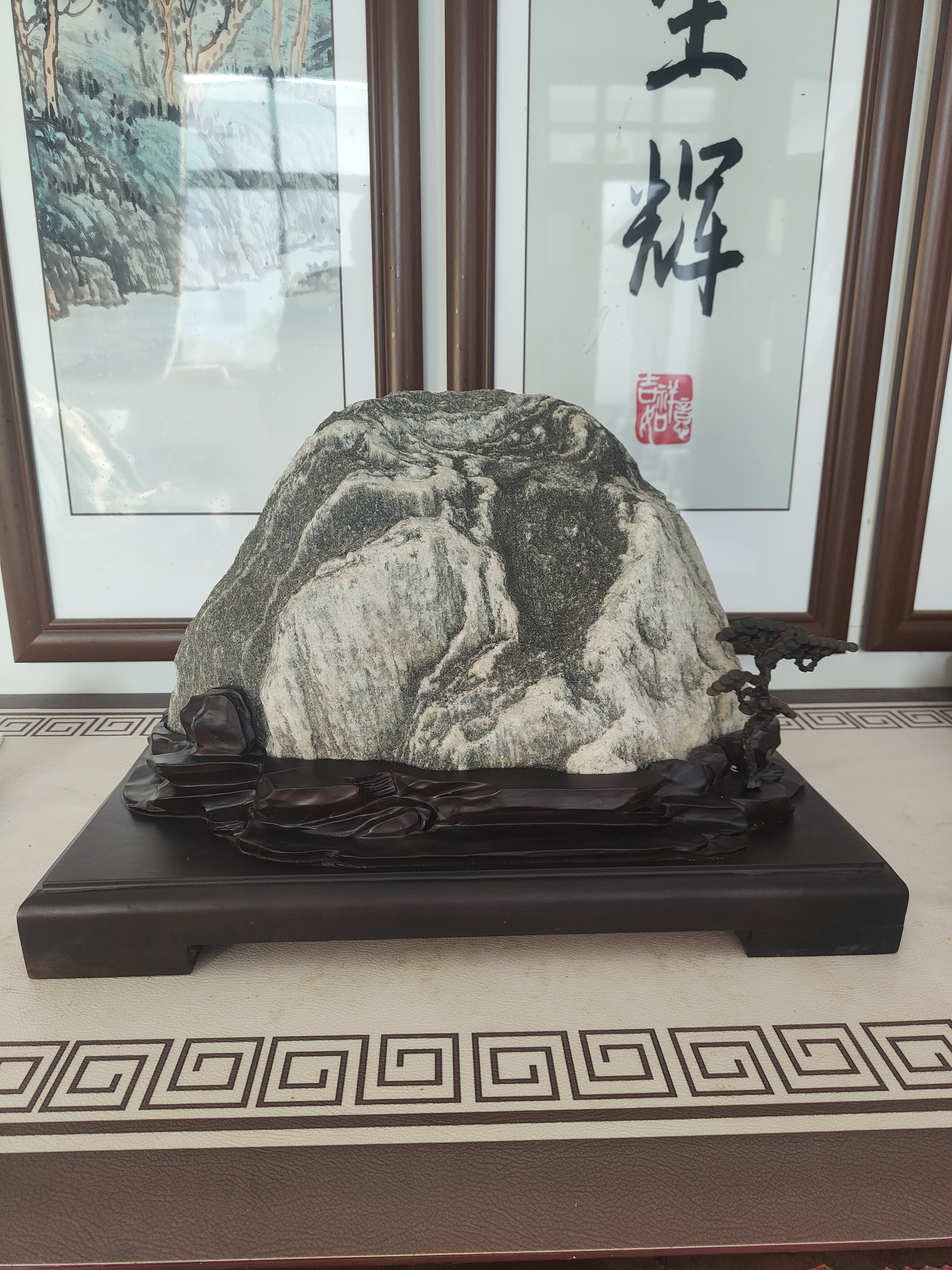 室内外玄关客厅办公室景观石摆件(直播间一物一拍链接)