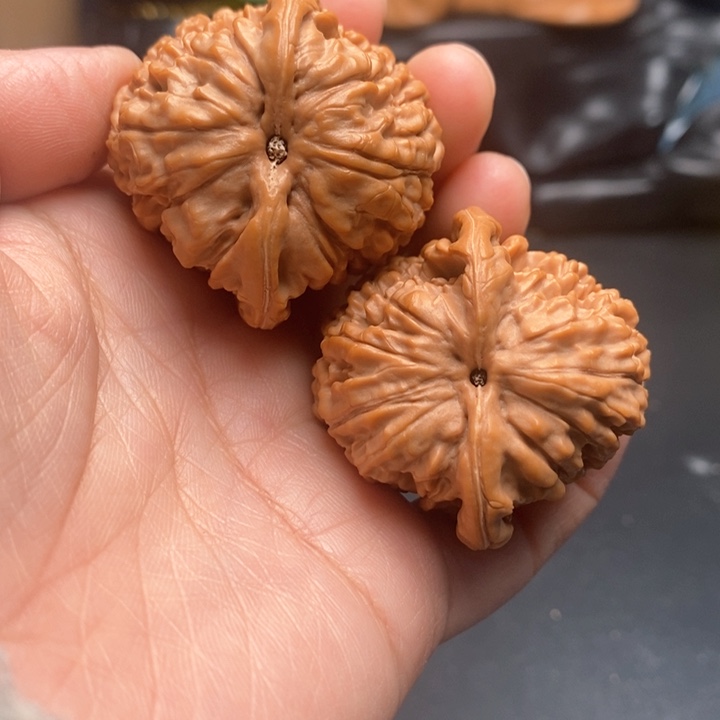 k***n把件文玩核桃莲花40尺