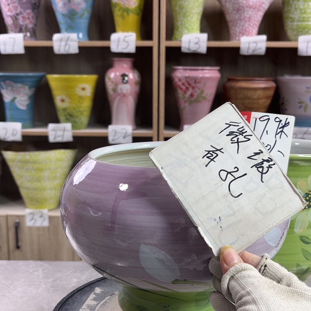 景德镇陶瓷花盆花盆
