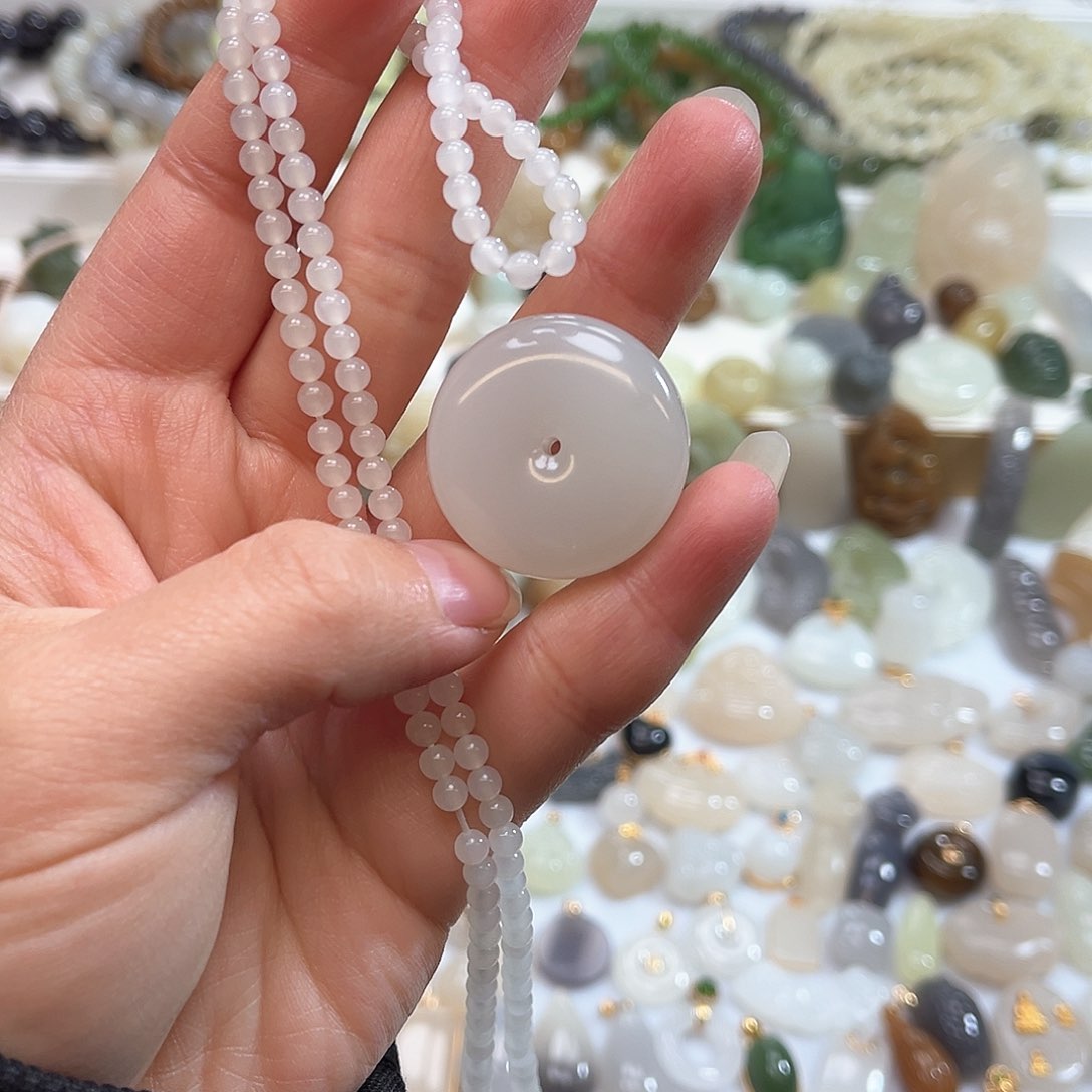 和田玉吊坠(赠链)未镶嵌❤️***