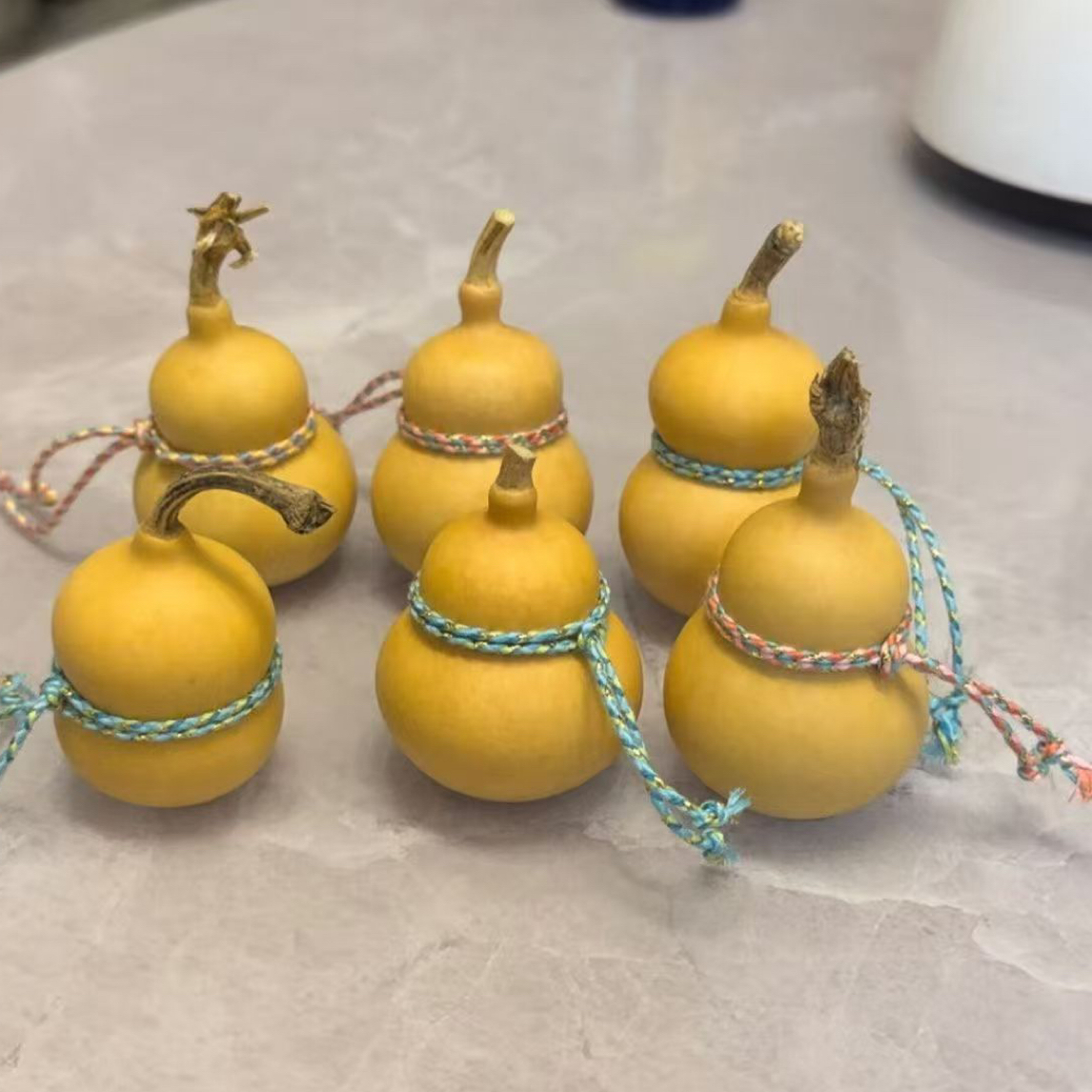 天然带龙头小葫芦手把件可盘玩的文玩福禄葫芦