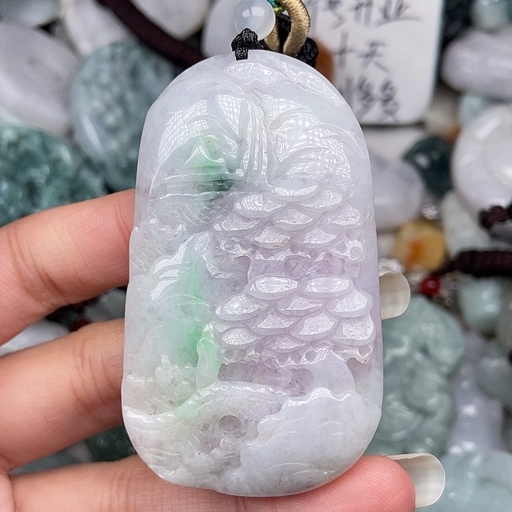 颈饰未镶嵌翡翠翡翠
