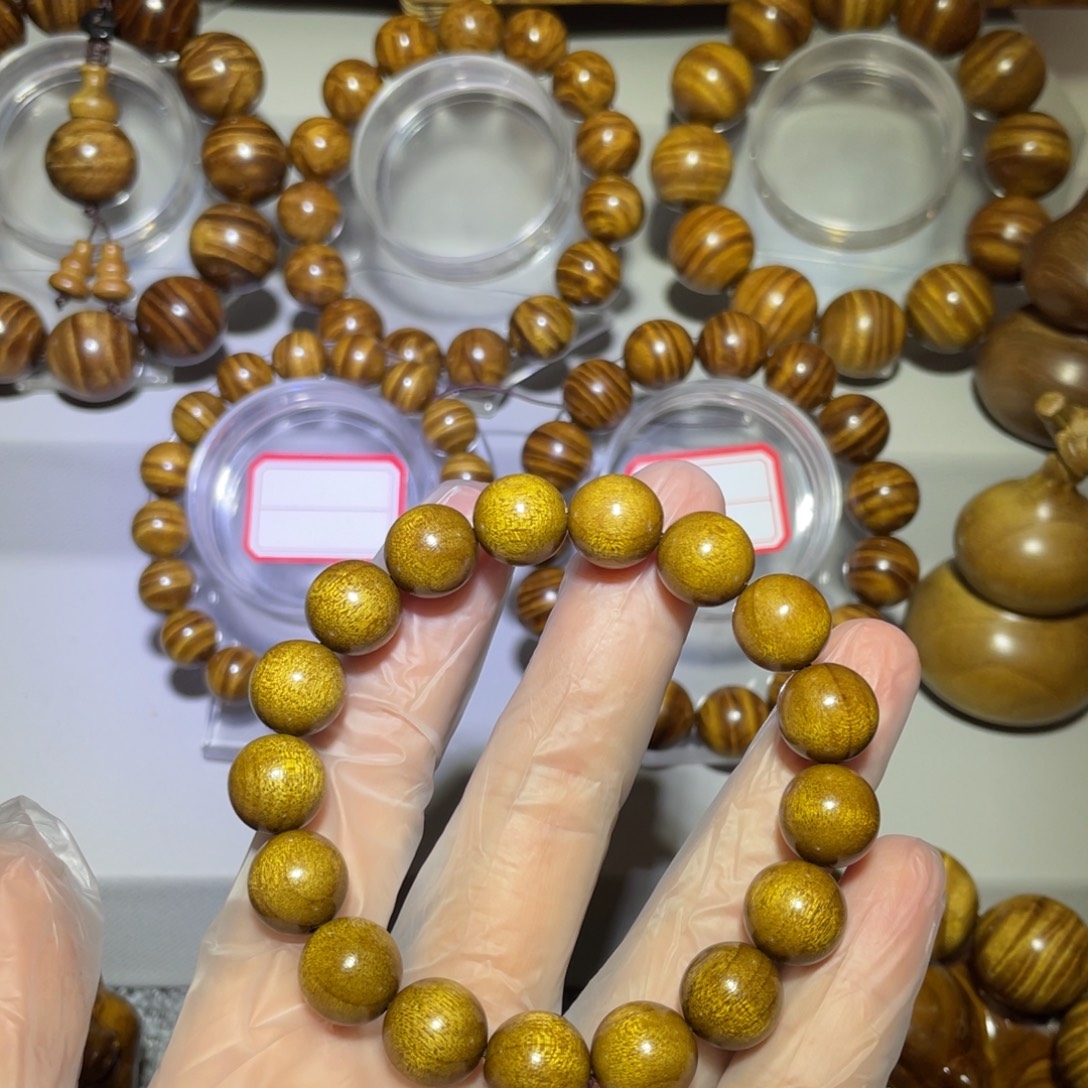 金丝楠小叶桢楠枯木1.2素珠