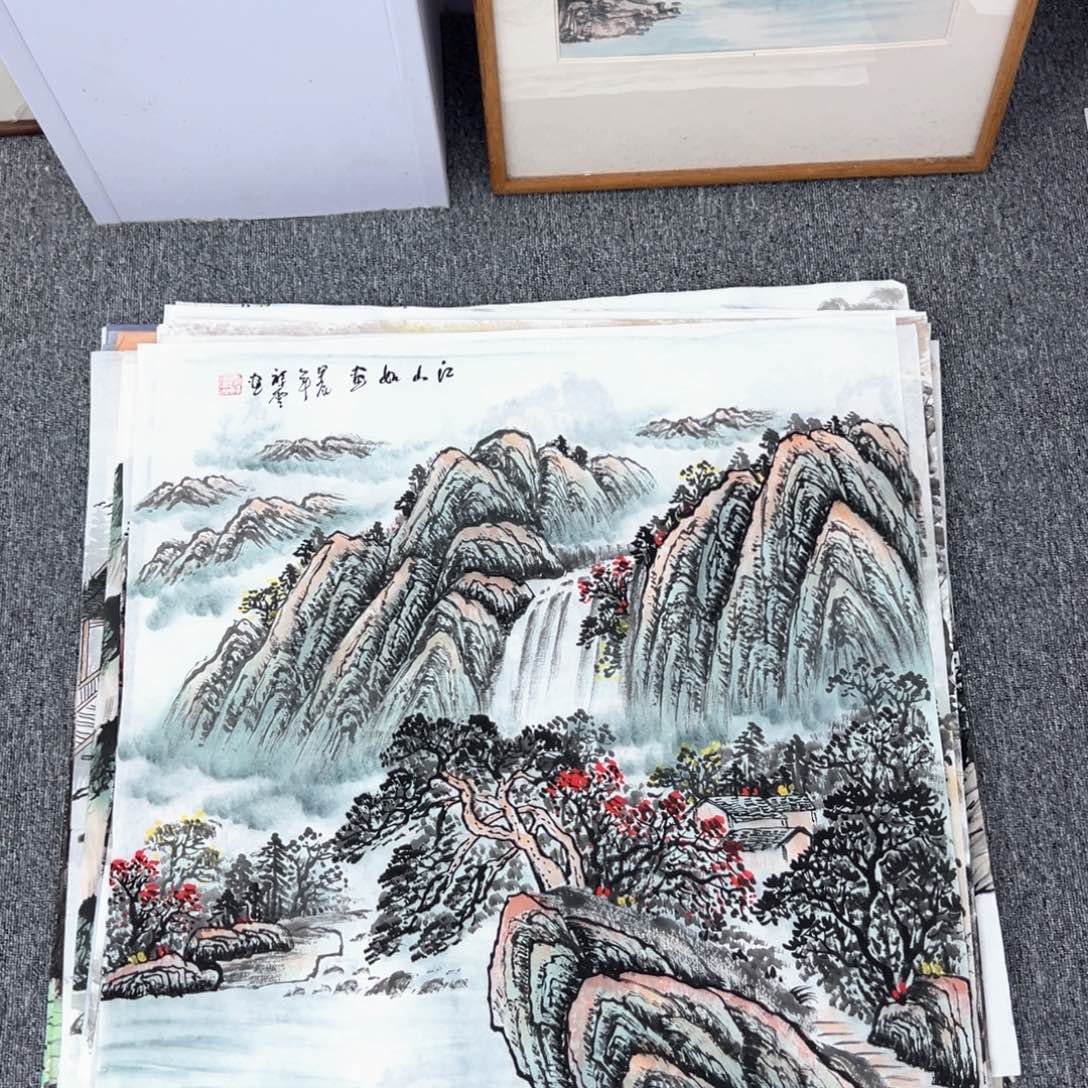 国画国画作品展览等
