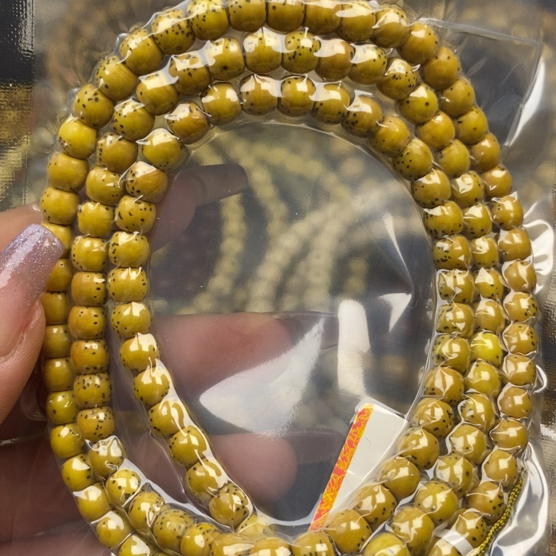 星月菩提吊坠5x6河豚108