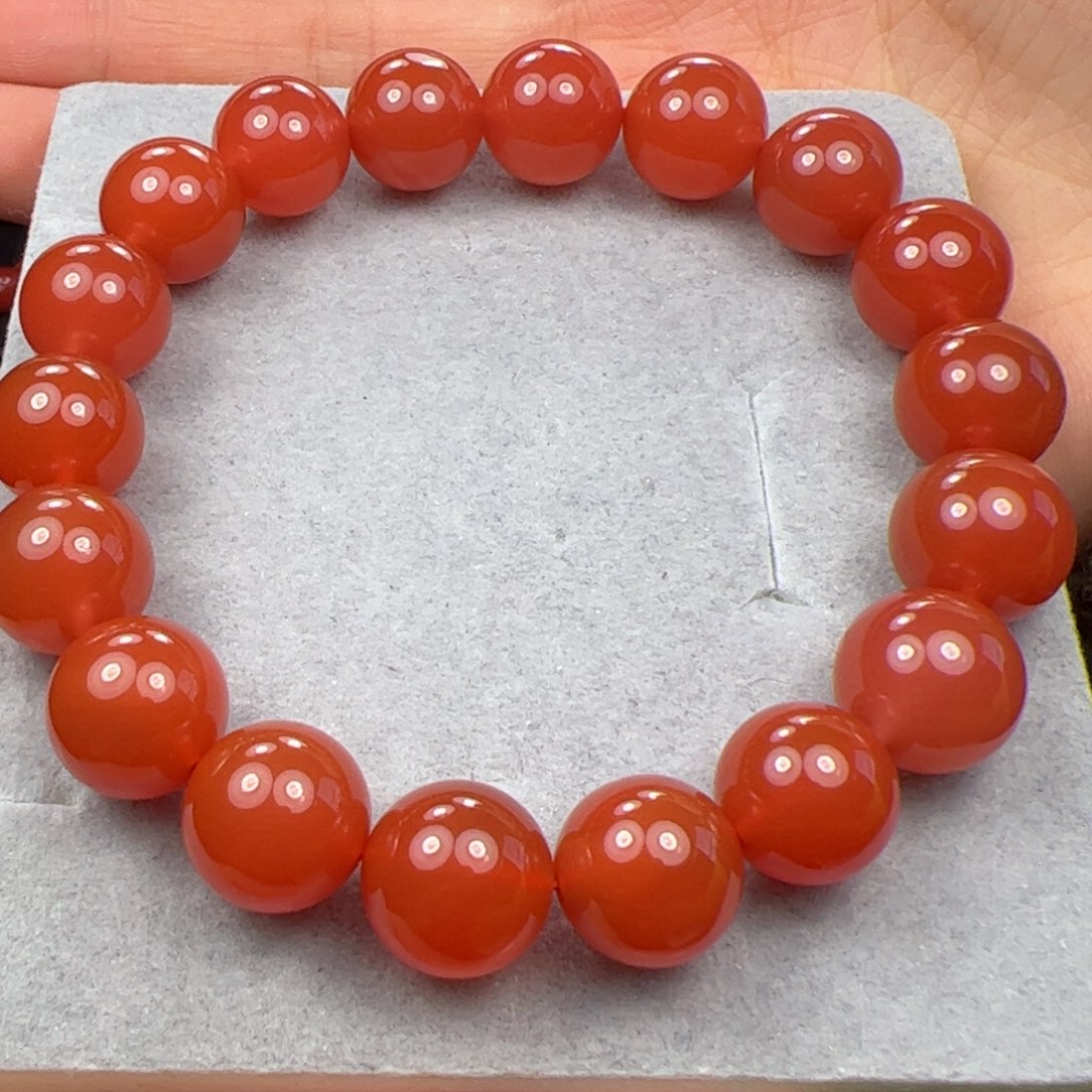 未镶嵌手串南红玛瑙