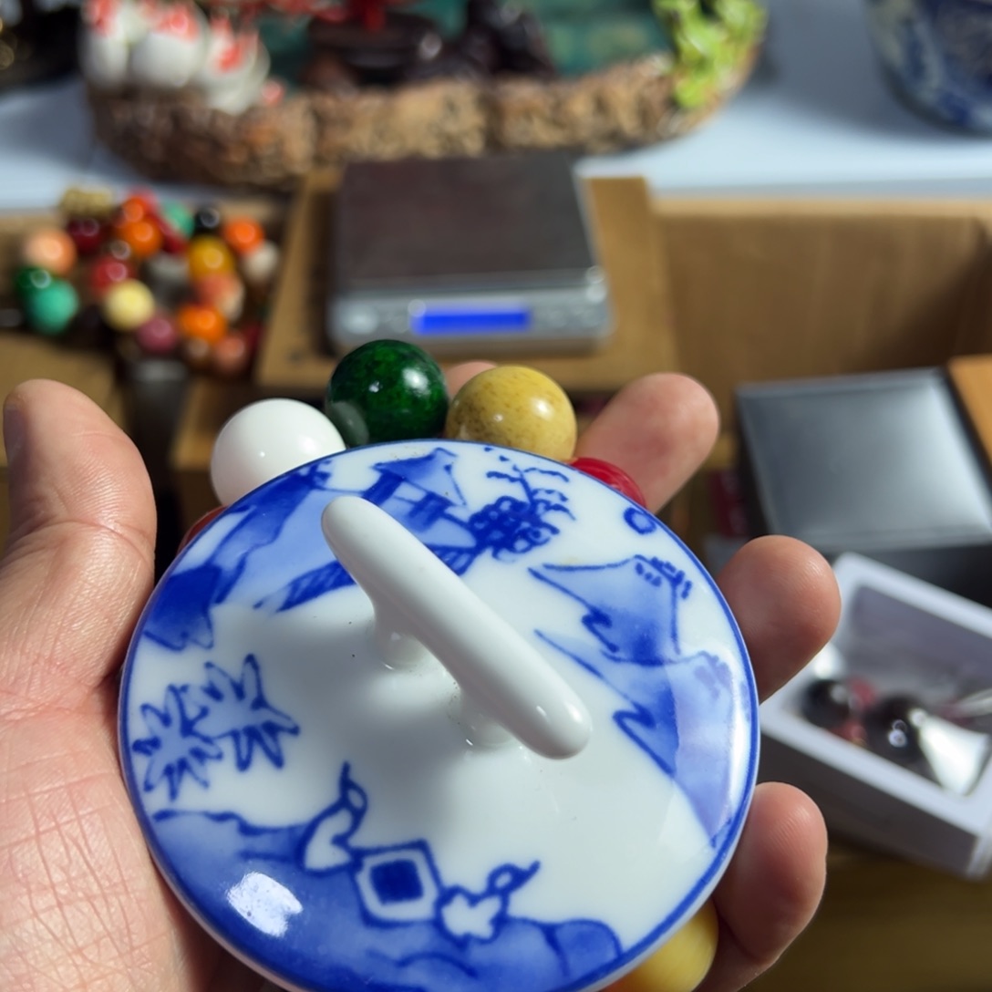 紫砂茶碗我家粉皮真好看啊