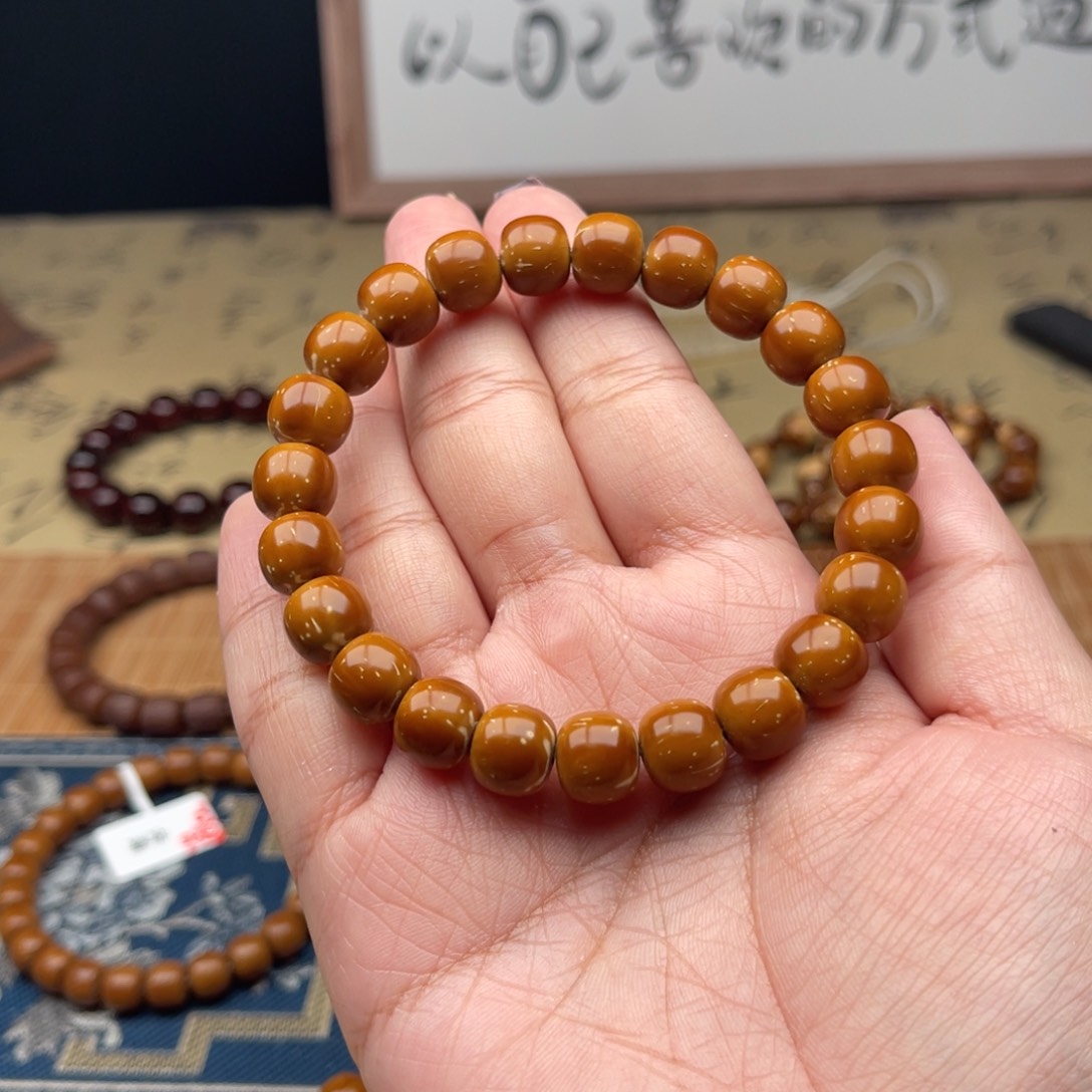 紫金鼠手串穆*实心老型10