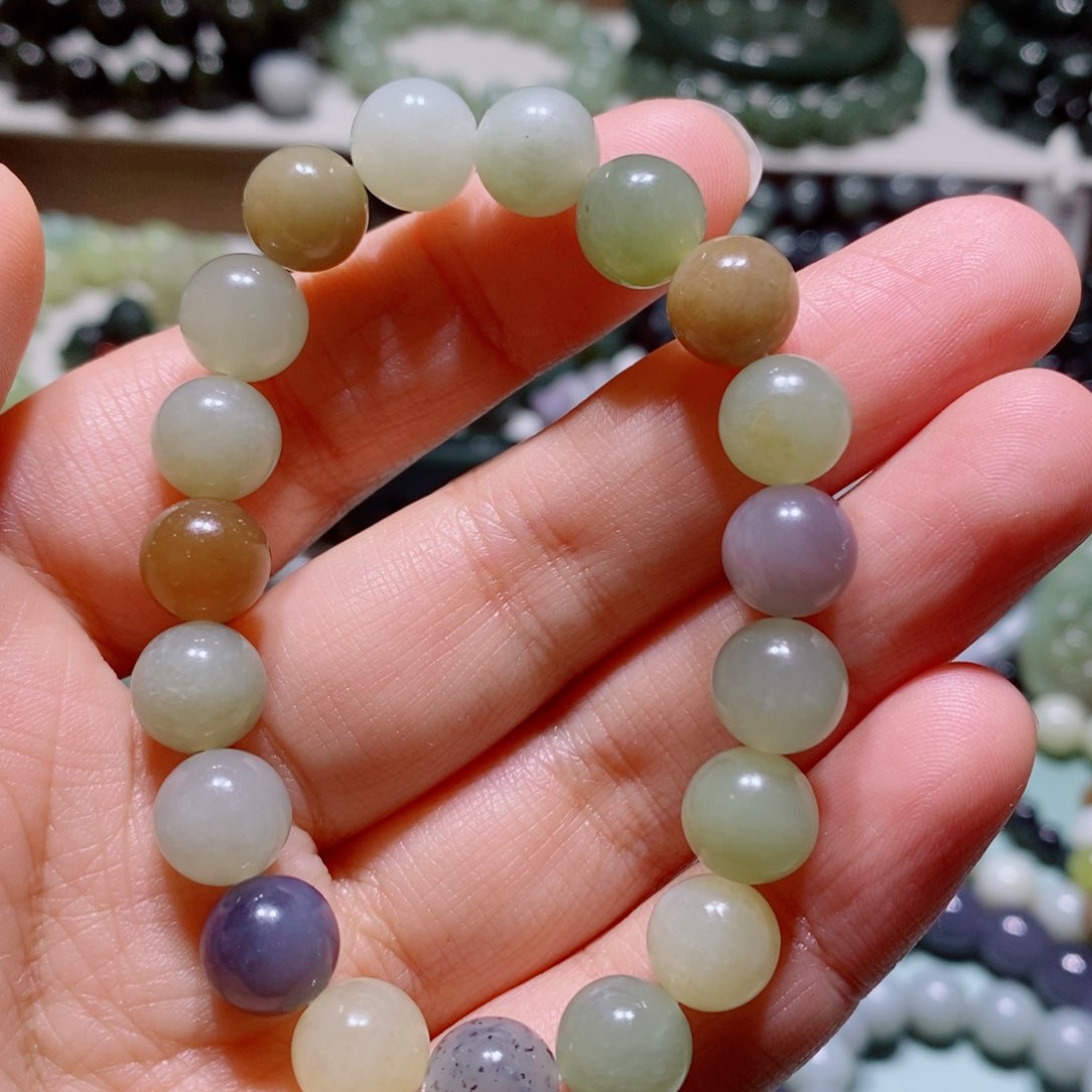 和田玉手链未镶嵌