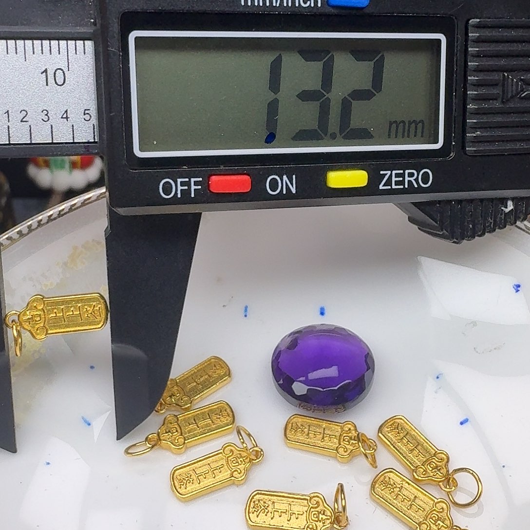 紫晶银S925镶嵌颈饰紫水晶925镶嵌173
