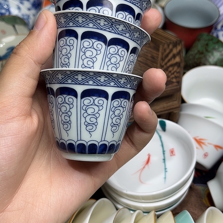 3只微瑕茶具茶具茶具茶具