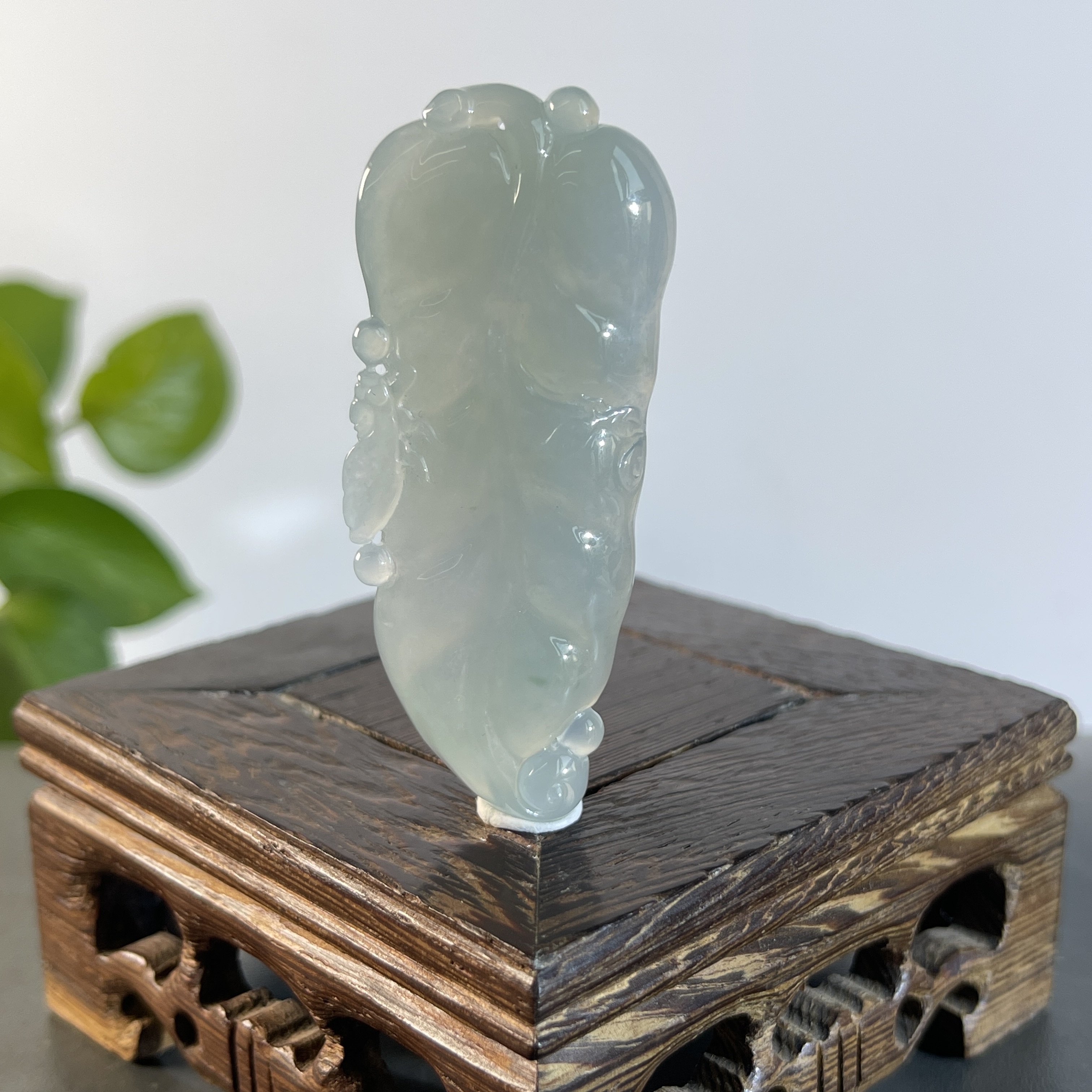 JXA03-91  天然缅甸A货翡翠  大业有成