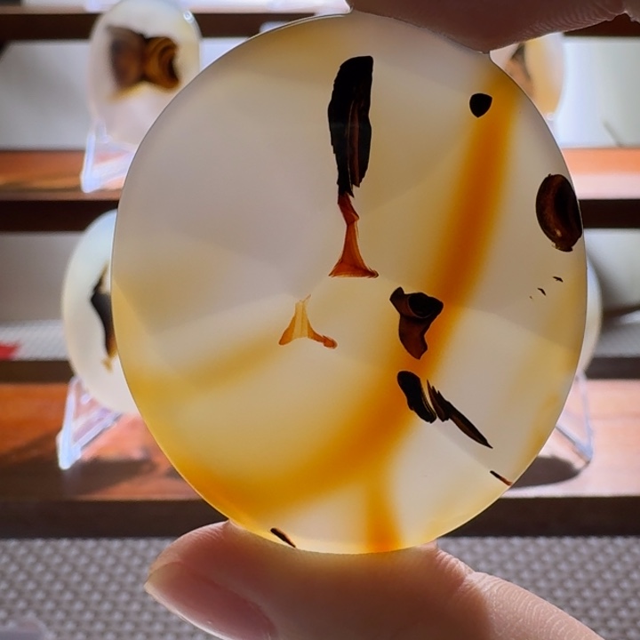 玛瑙/玉髓合金颈饰