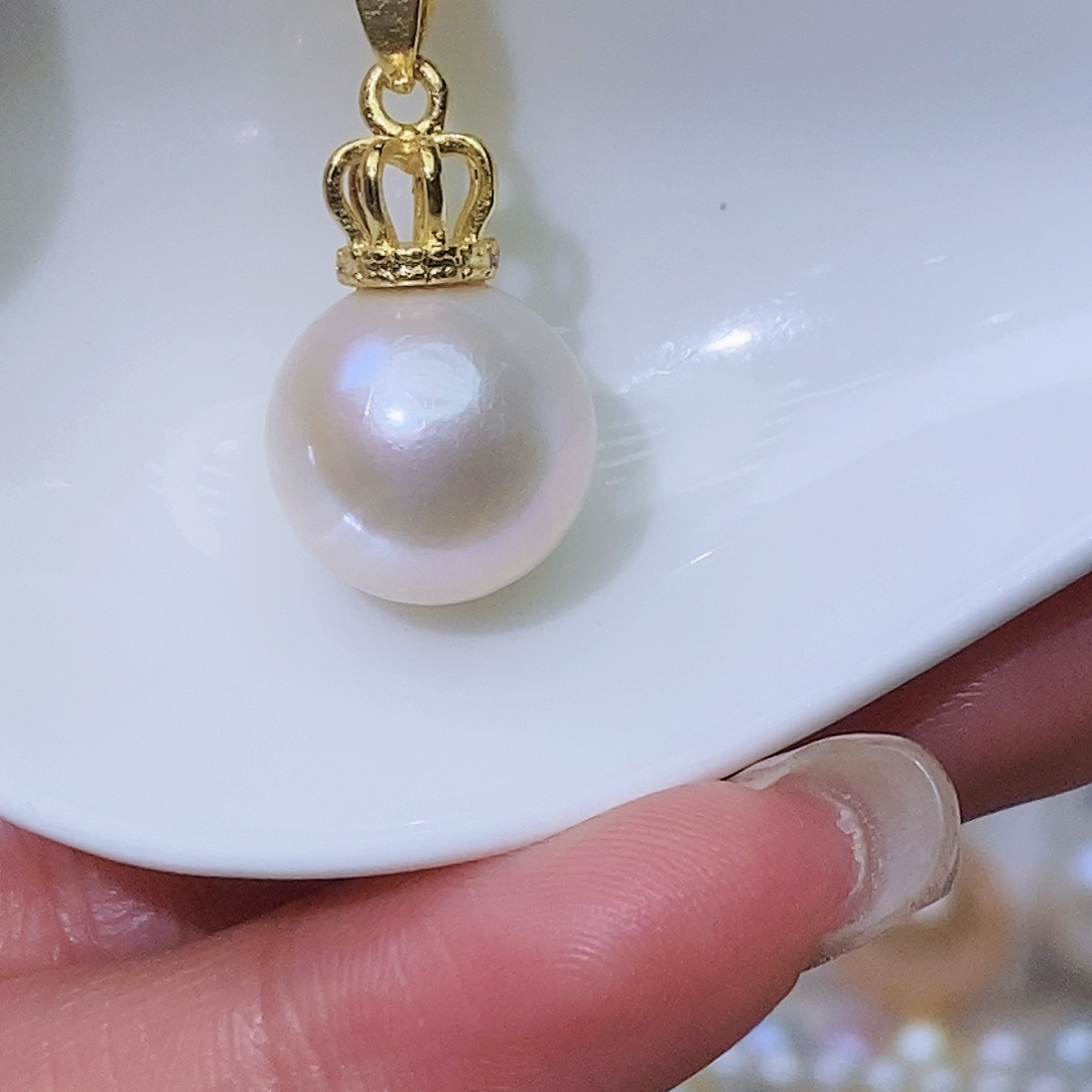 淡水珍珠颈饰合金