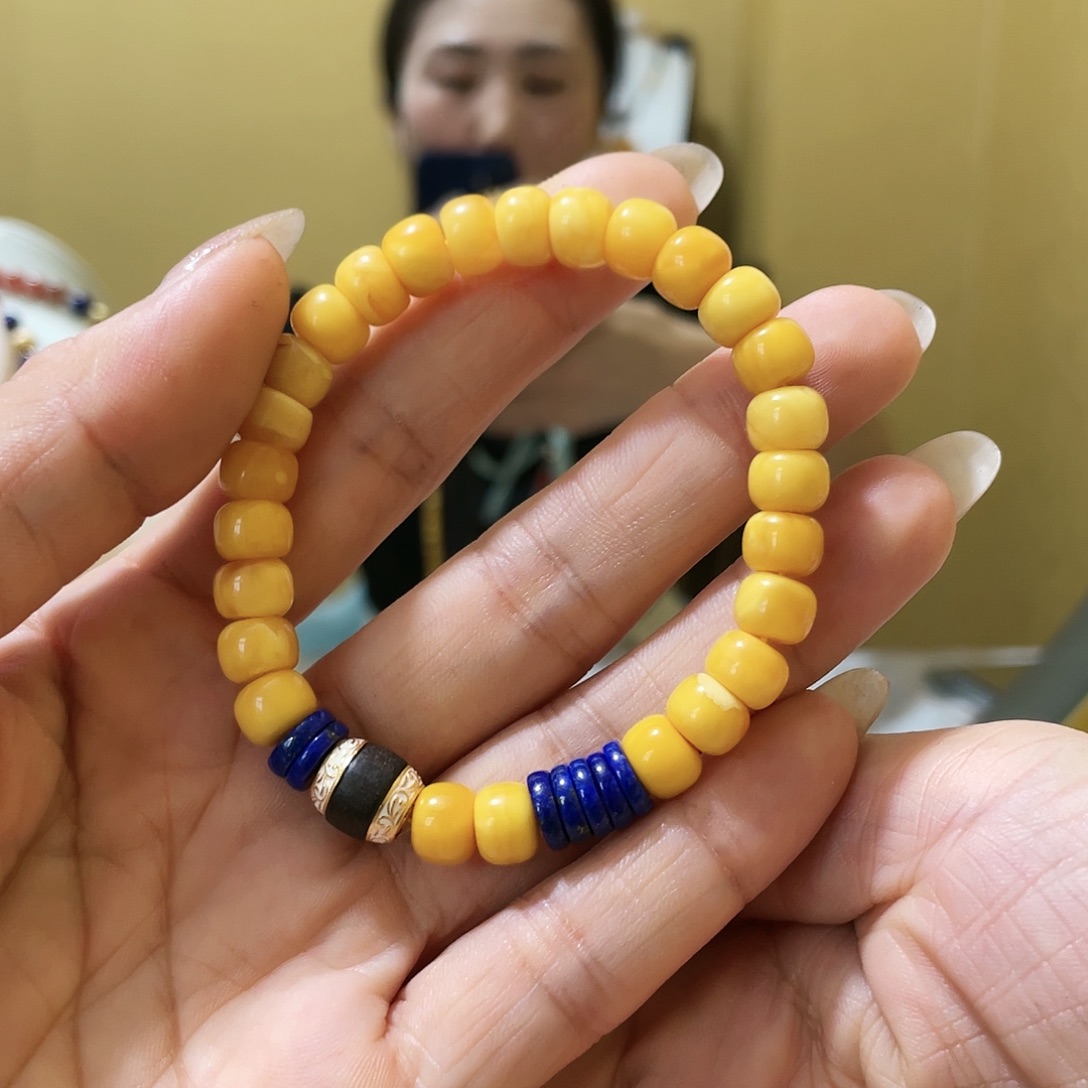 【闪购商品】琥珀银S925镶嵌珠宝奇石