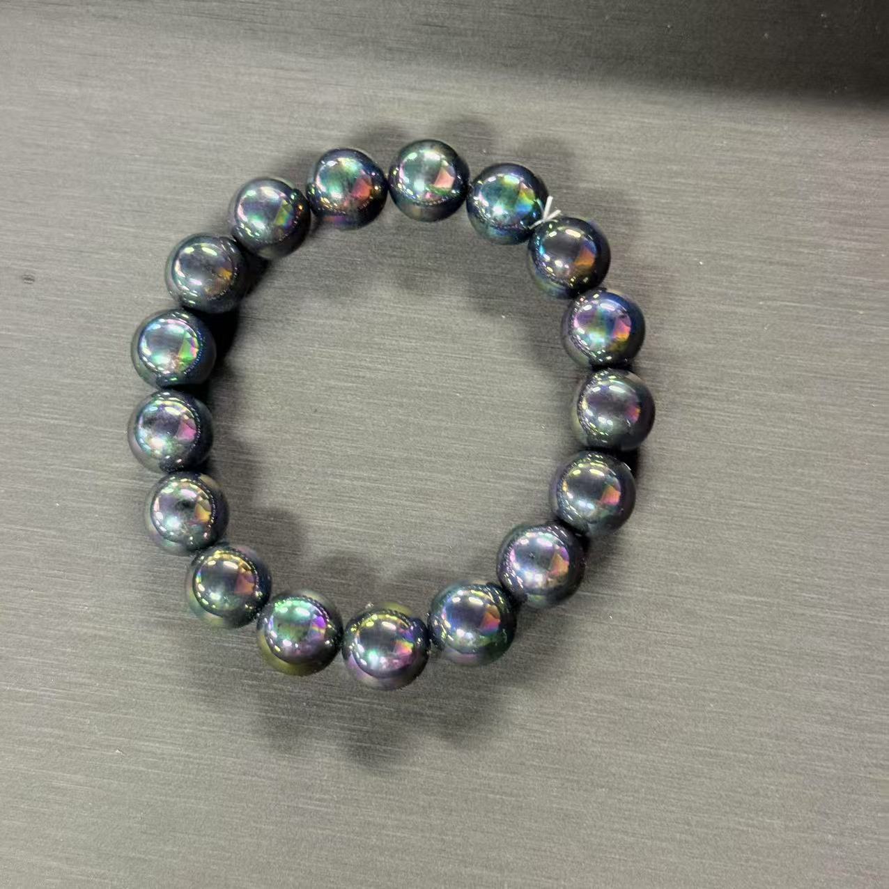 非金属仿珍珠项链 极光施家珠4mm+*（多样性发一件）