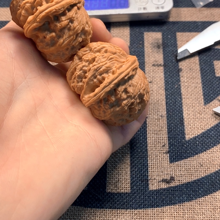 吊坠文玩核桃全品白狮子