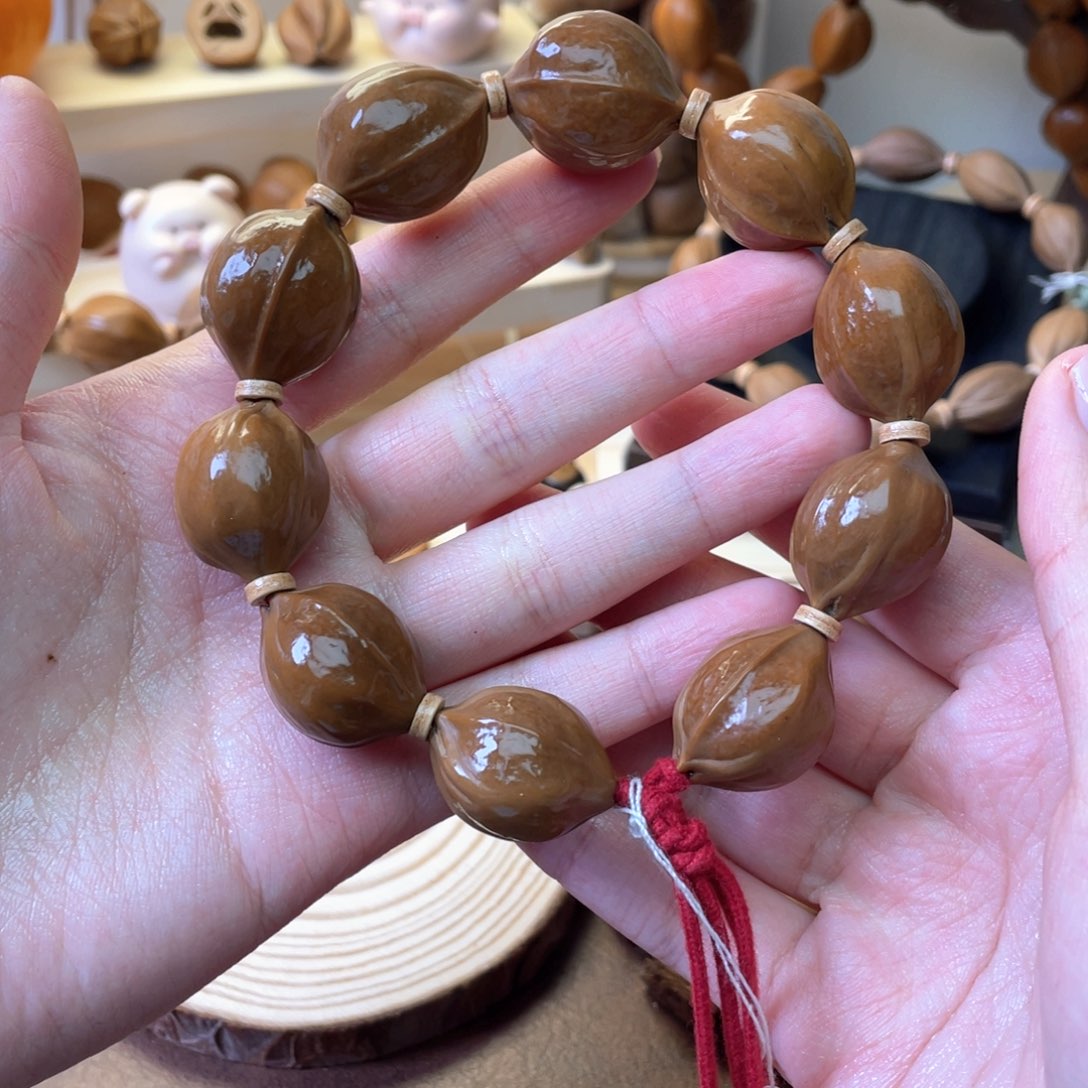 橄榄核手串/手链20 25梅林铁核