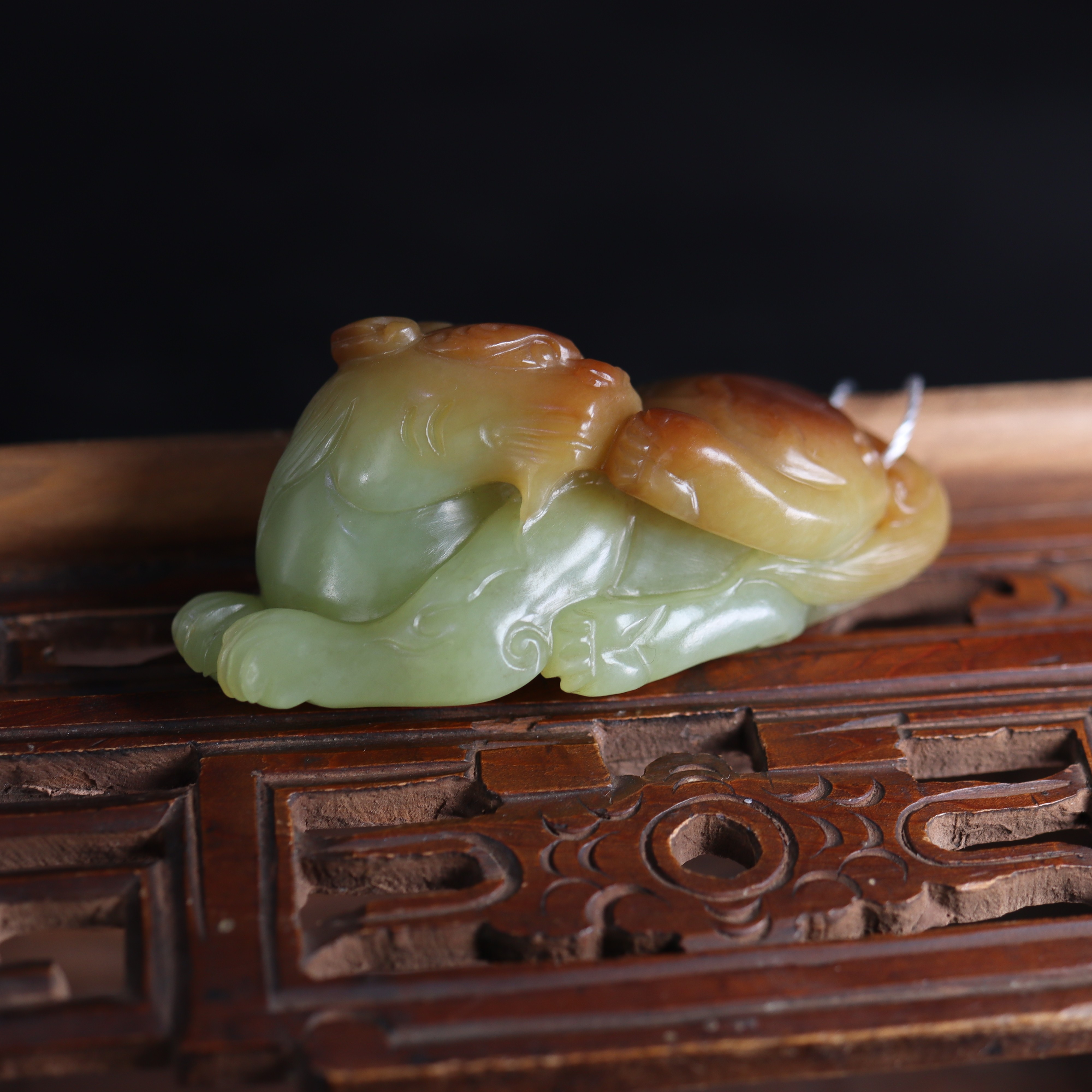 2512-H~4| 山西文物商店｜黄玉瑞兽