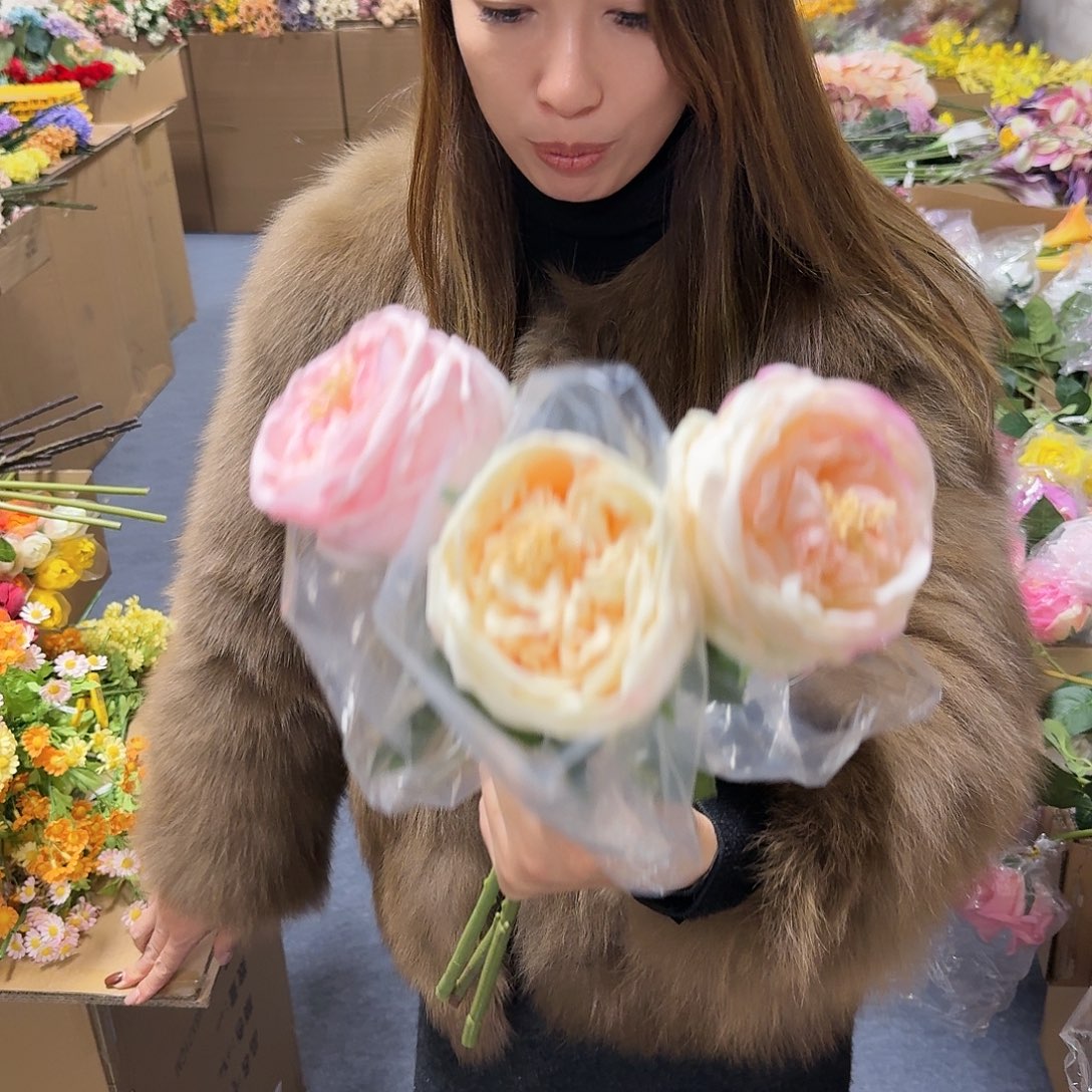 157号「闪购」仿真花，公主请下单