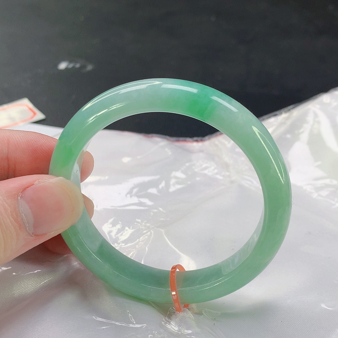 翡翠手镯未镶嵌25缅甸天然翡翠A货